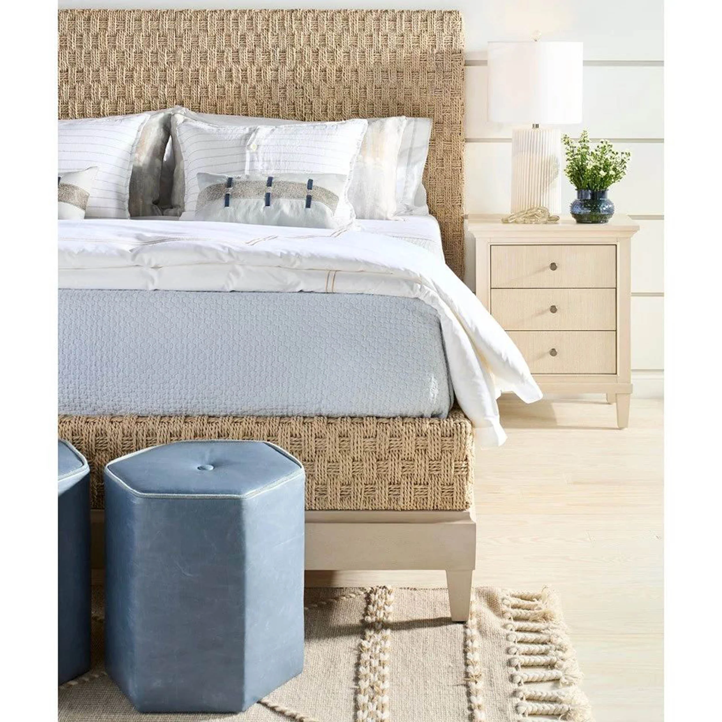 Meadow 3 Drawer Nightstand, Willow - Image 4