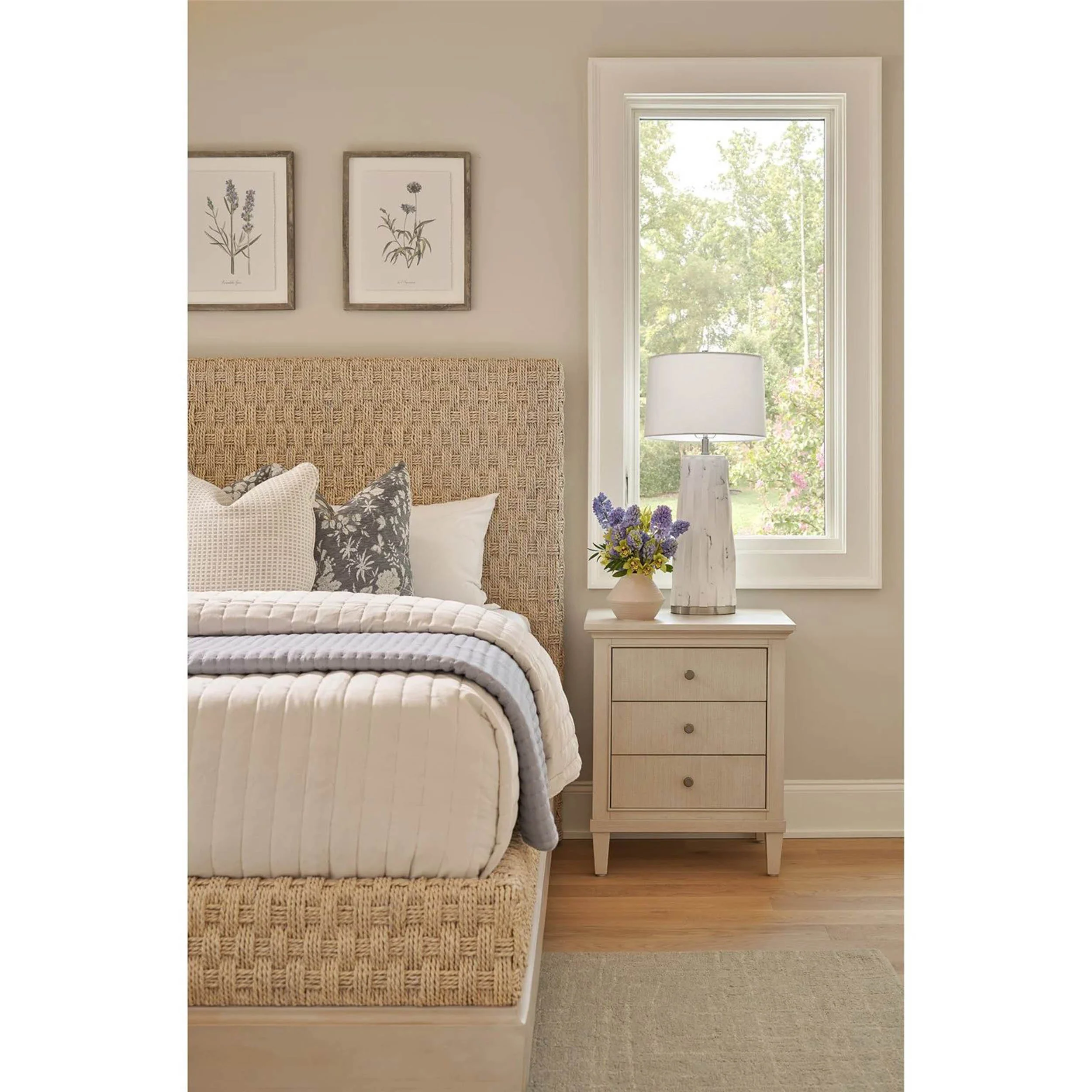 Meadow 3 Drawer Nightstand, Willow - Image 5