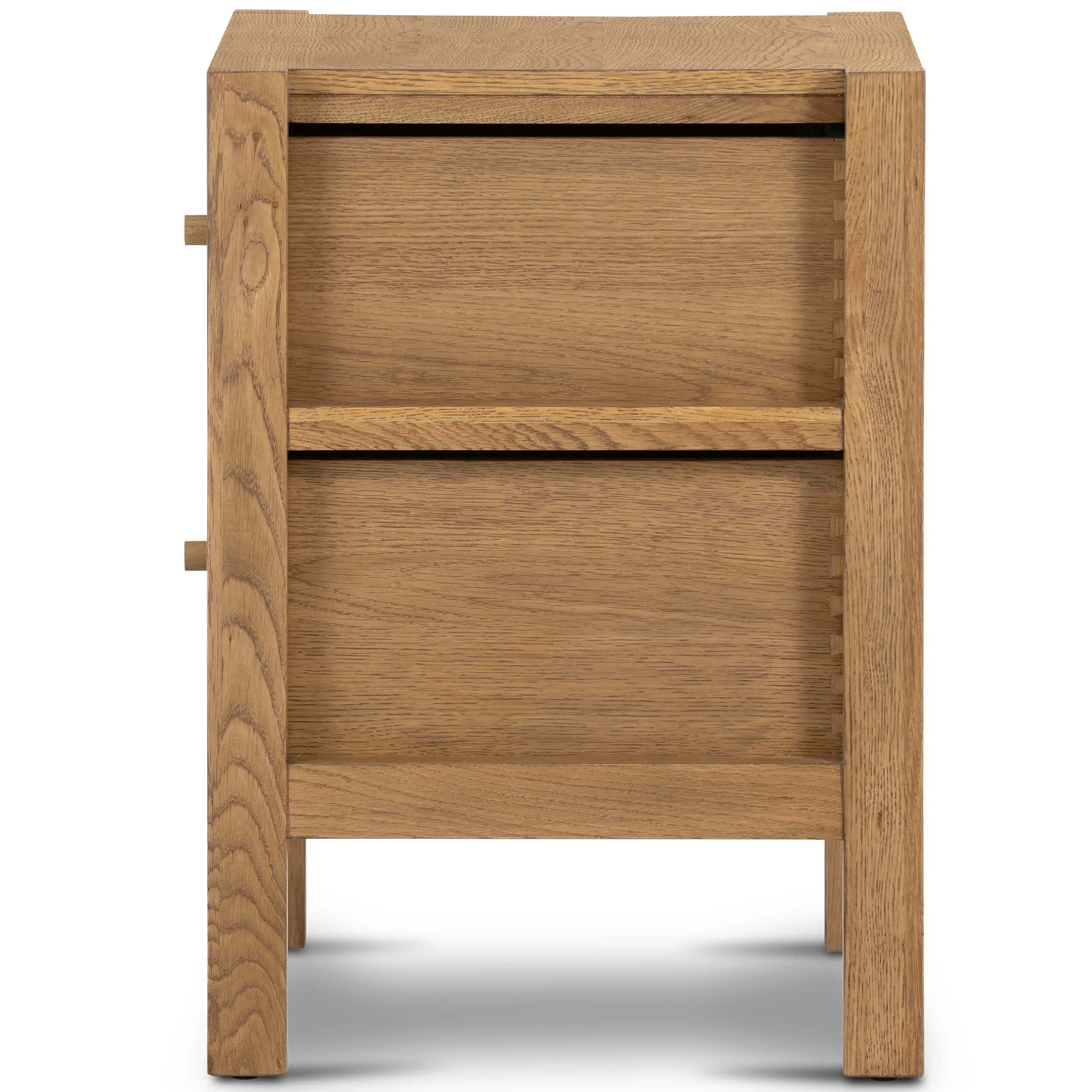 Meadown Nightstand, Tawny Oak by Four Hands - Image 2