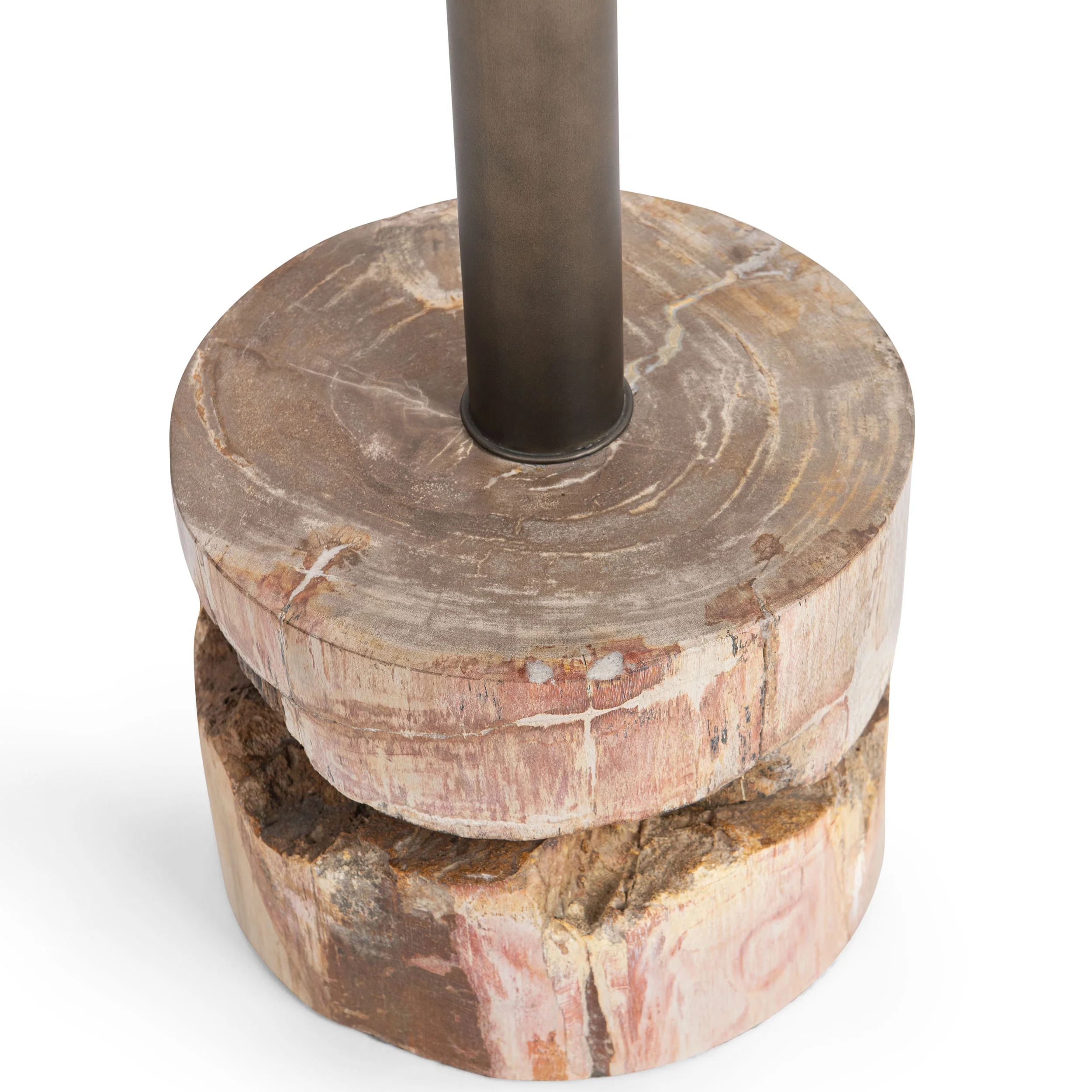 Melia Round Accent Table, Sepia Vein - Image 8