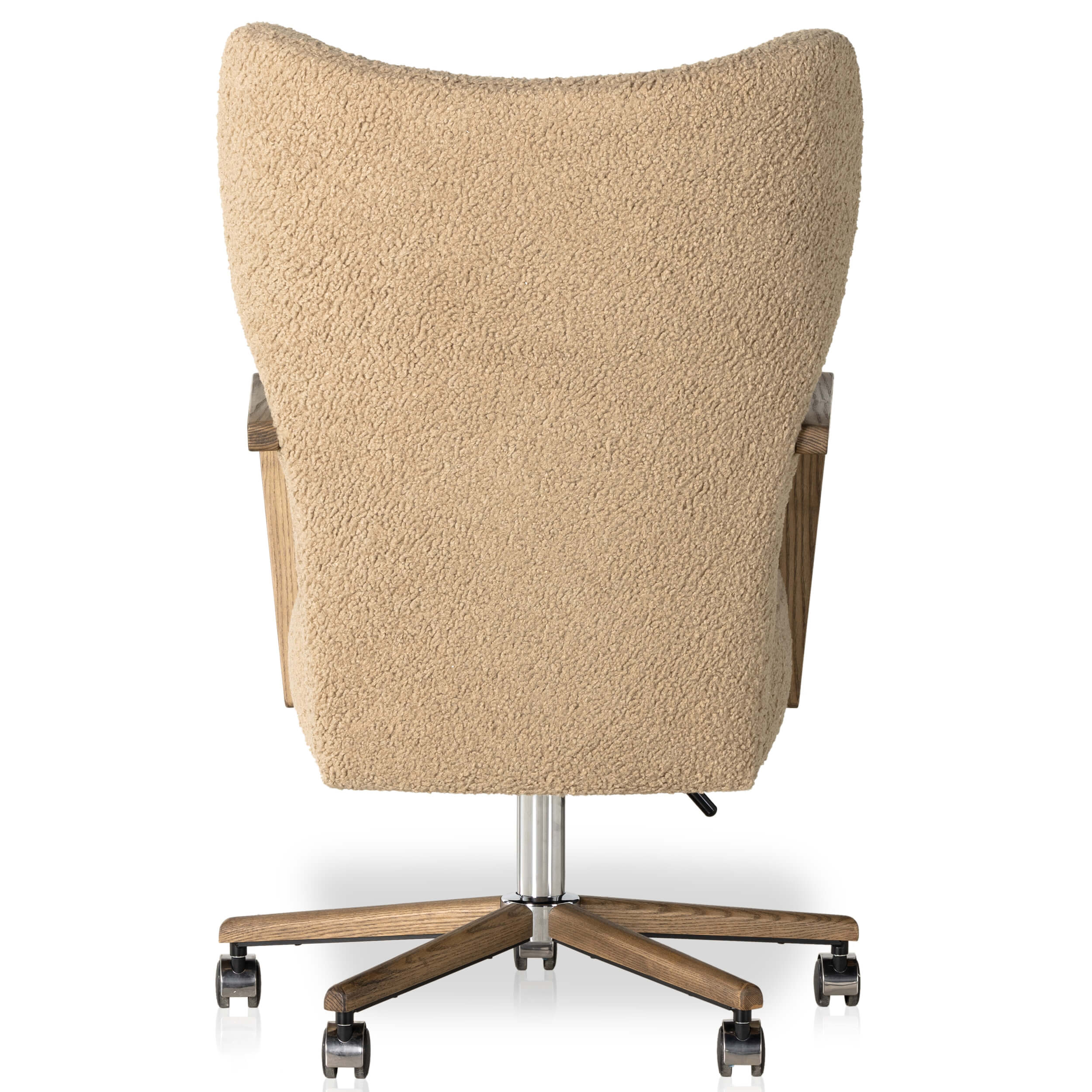 Melrose Desk Chair, Sheepskin Camel by Four Hands - Image 4