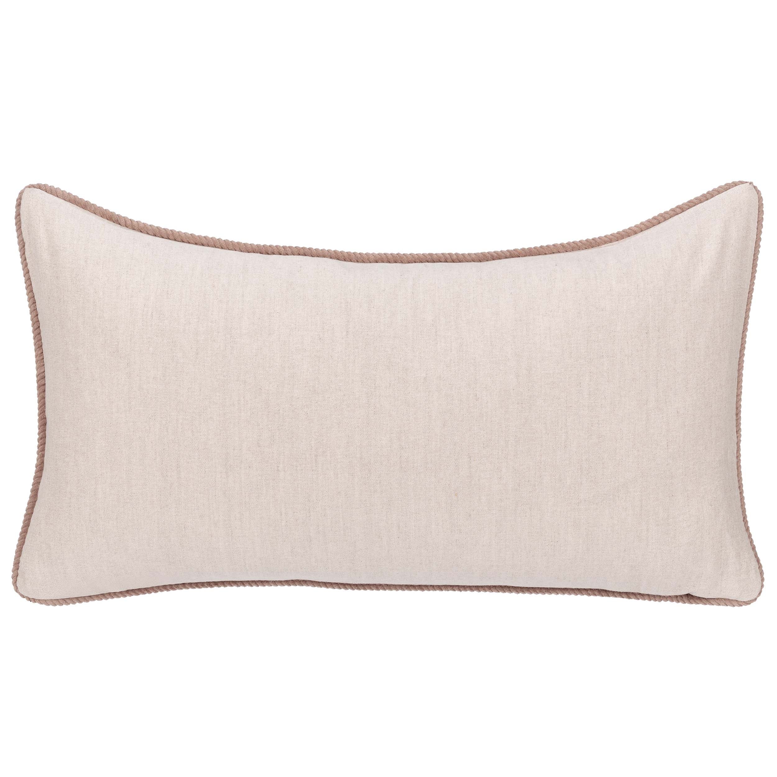 Memoir Lumbar Pillow, Frothed Brown - Image 4