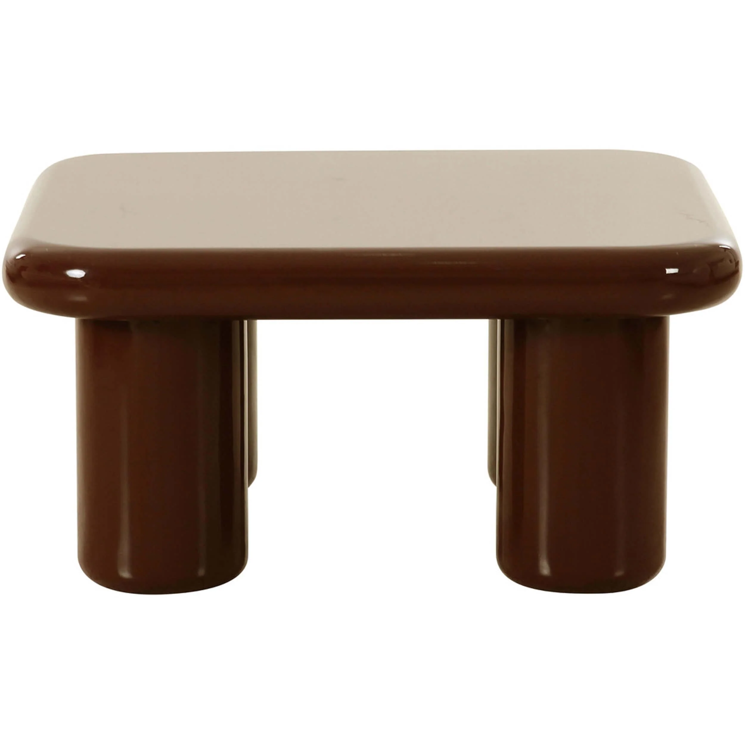 Memphis Coffee Table, Chocolate Brown - Image 2