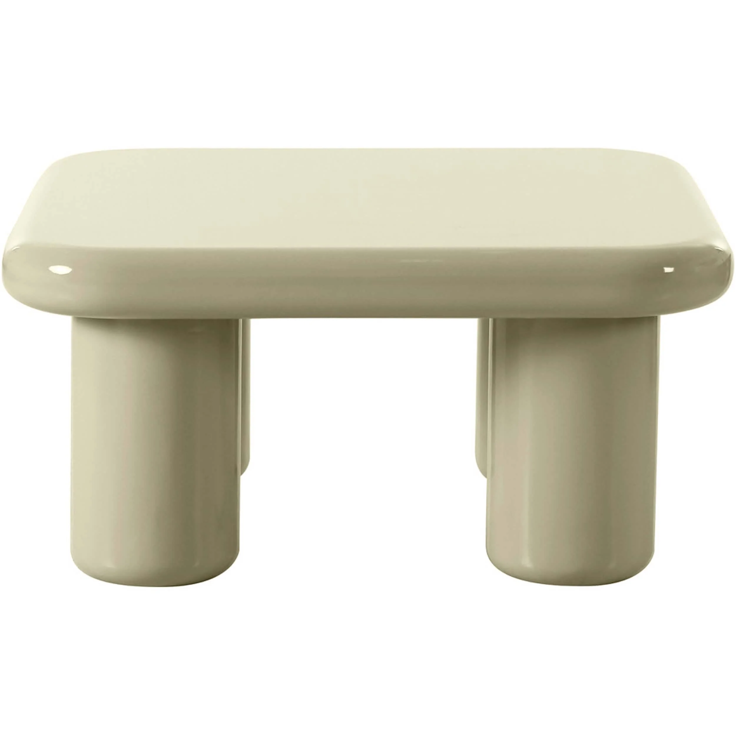 Memphis Coffee Table, Cream - Image 2