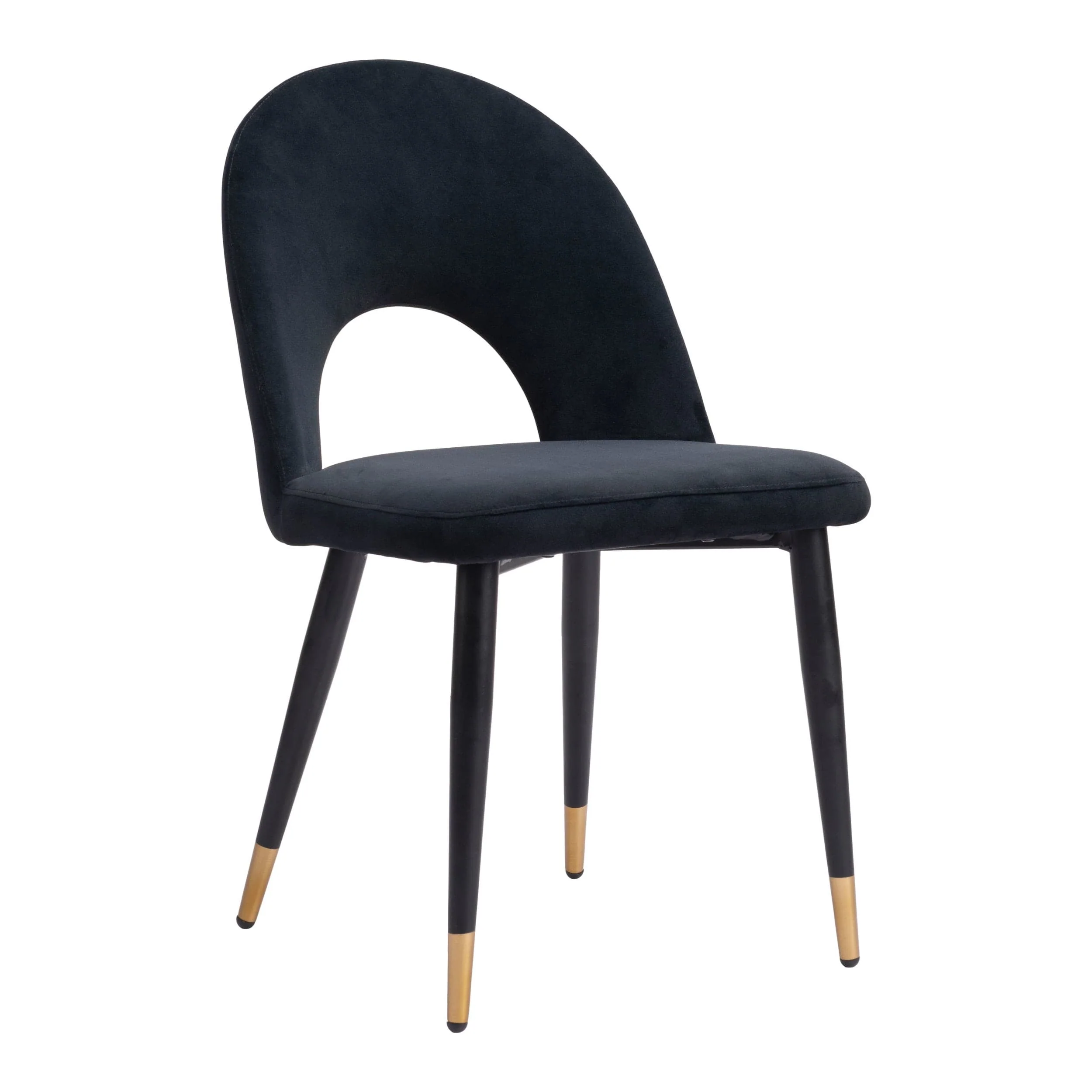 Menlo Dining Chair, Black, Set of 2 - Image 4