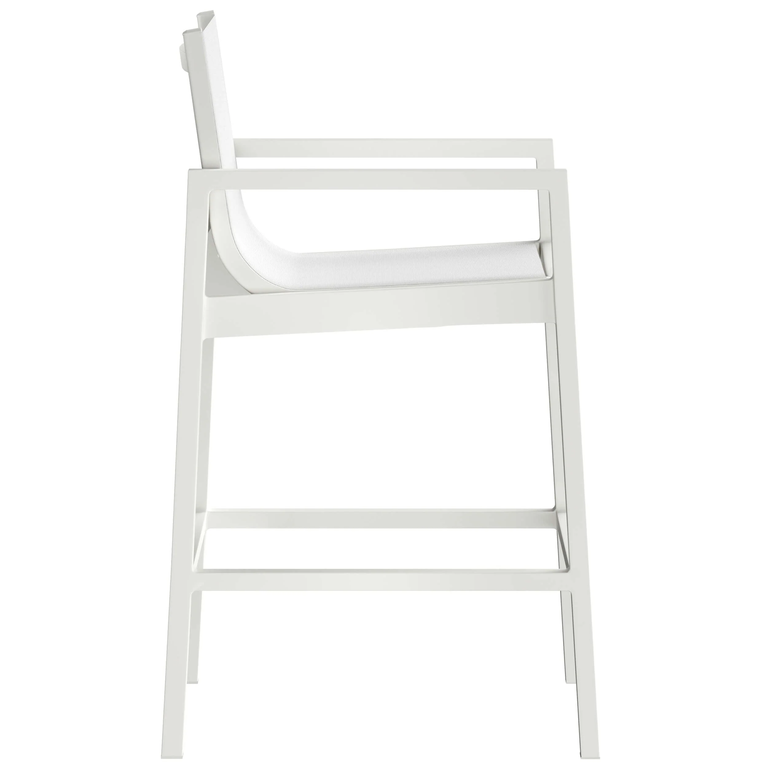 Merano Bar Stool, White - Image 3