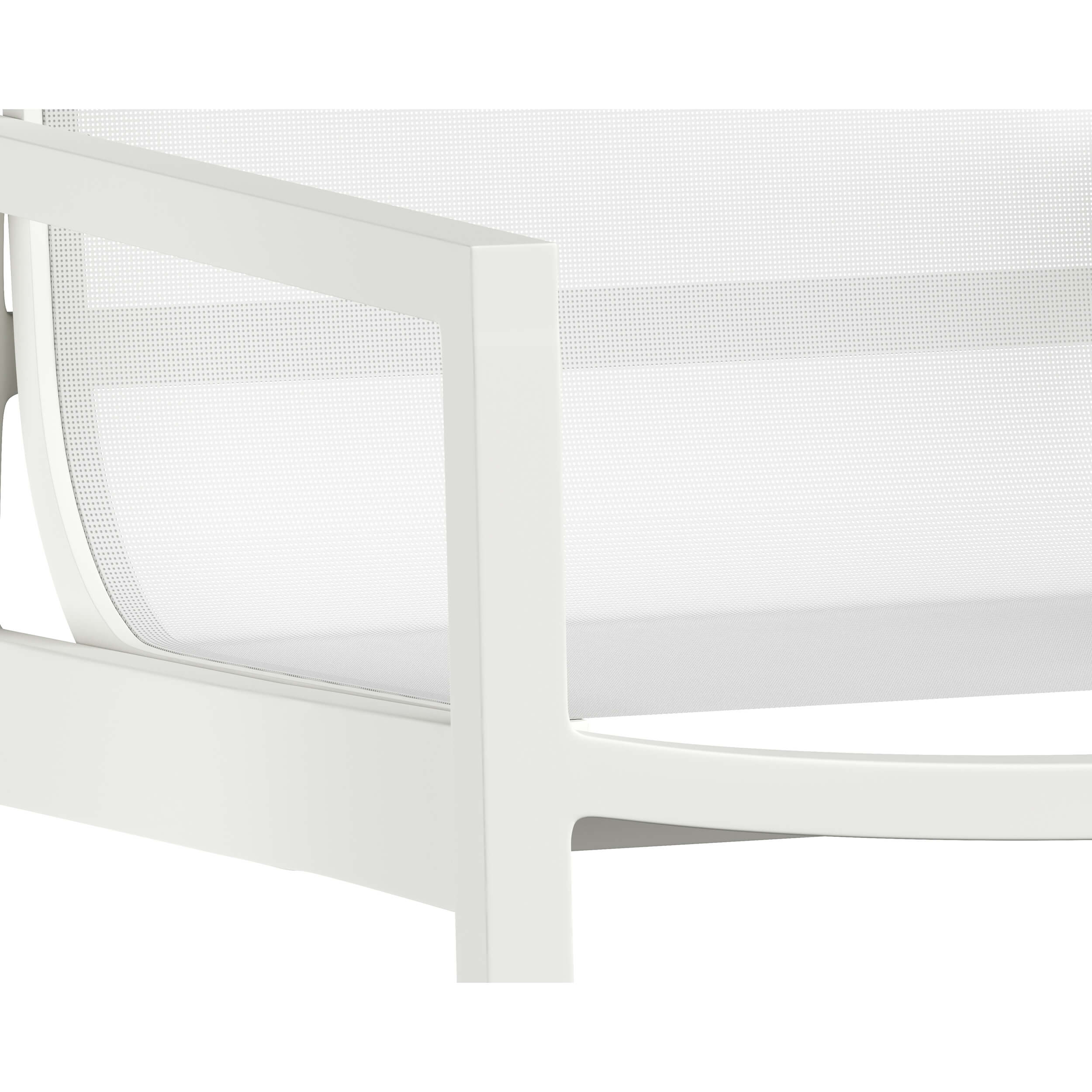 Merano Bar Stool, White - Image 5