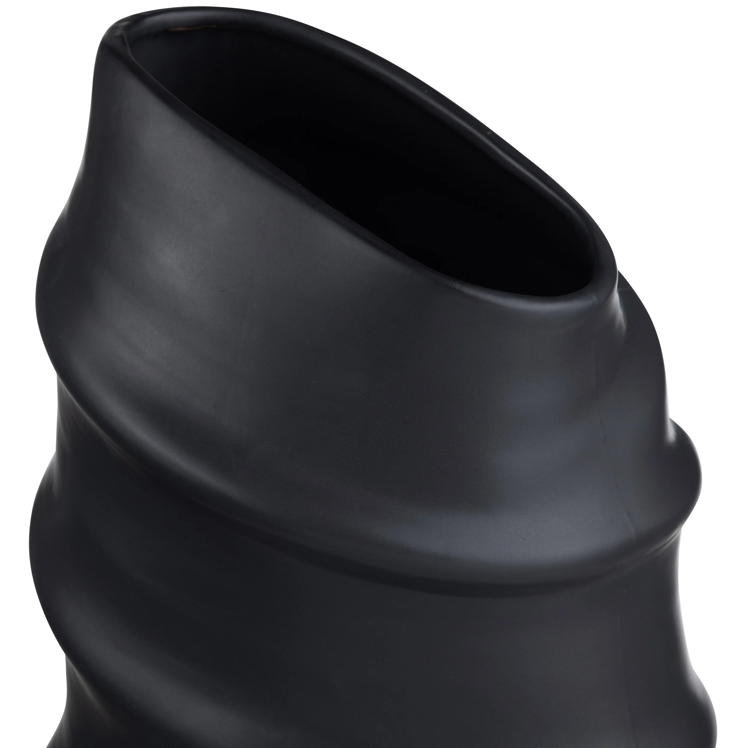 Merritt Vases, Black, Set of 3 - Image 2