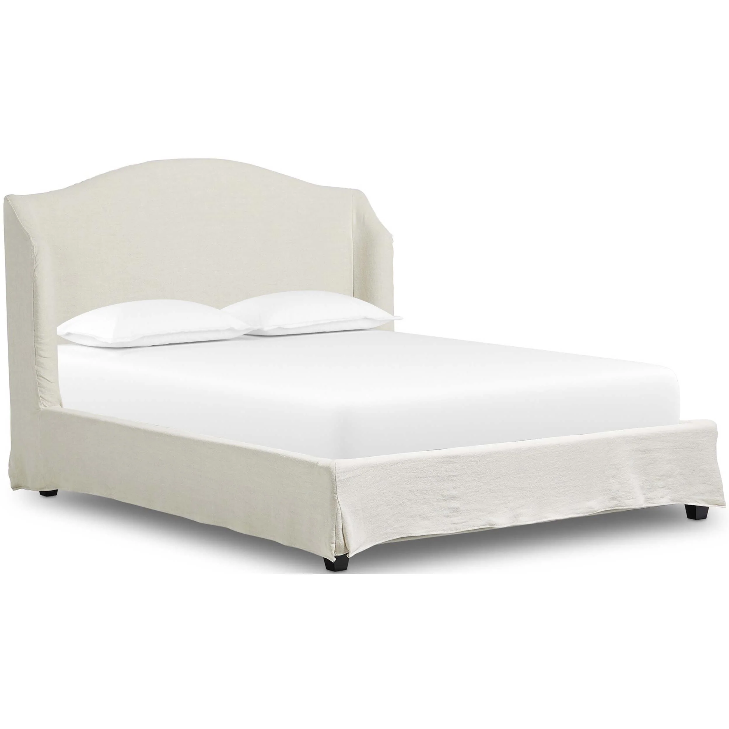 Meryl Slipcover Bed, Broadway Mist