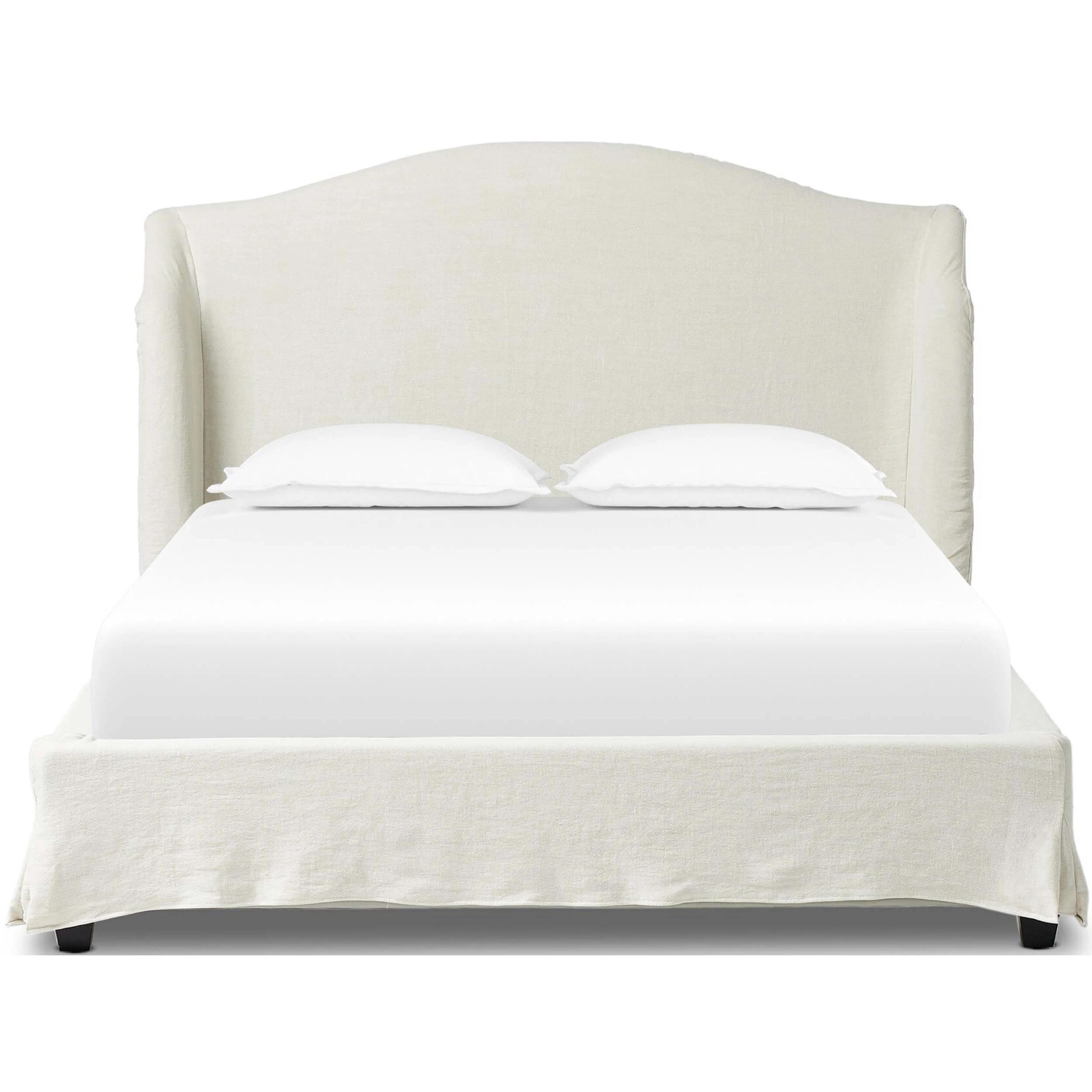 Meryl Slipcover Bed, Broadway Mist - Image 2