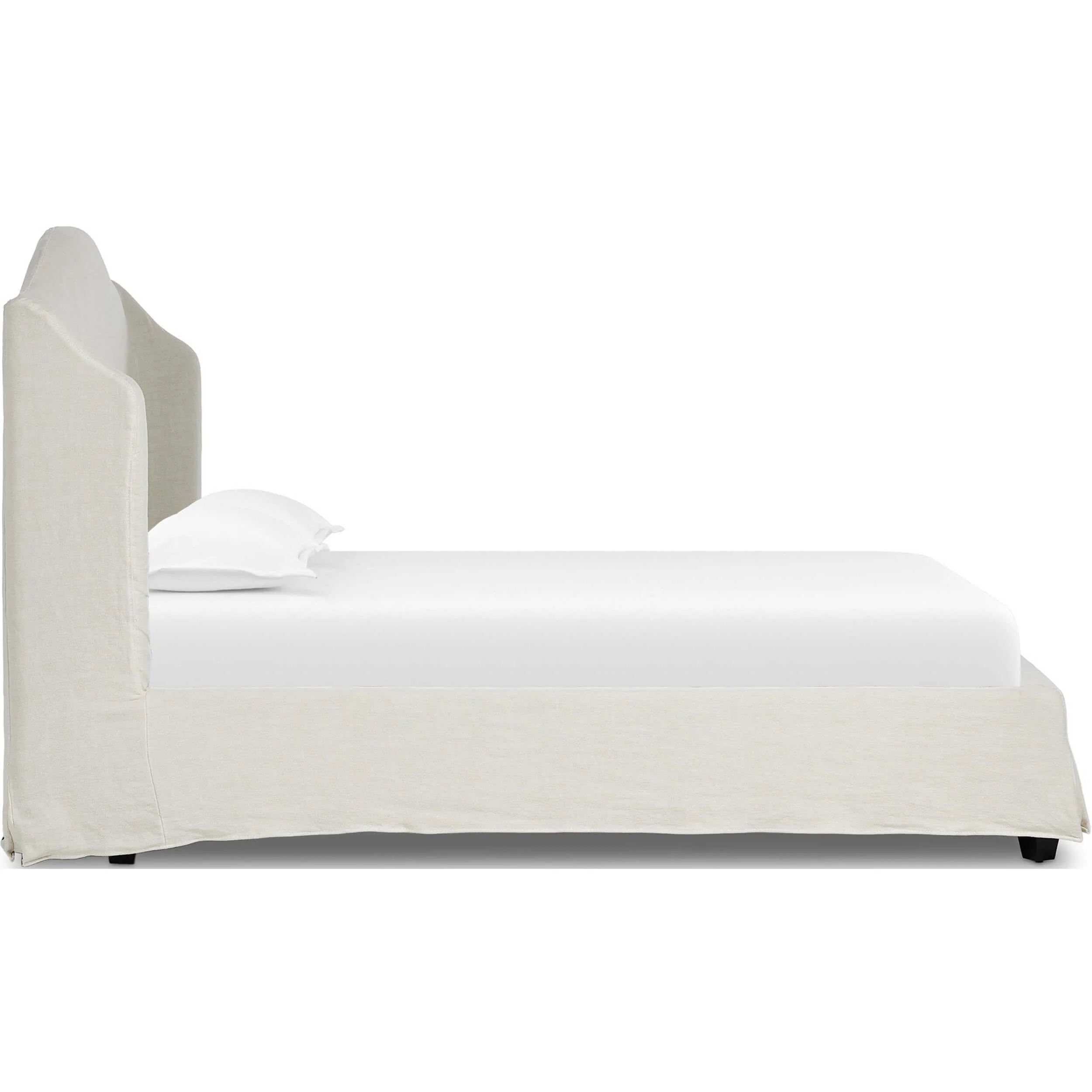 Meryl Slipcover Bed, Broadway Mist - Image 4