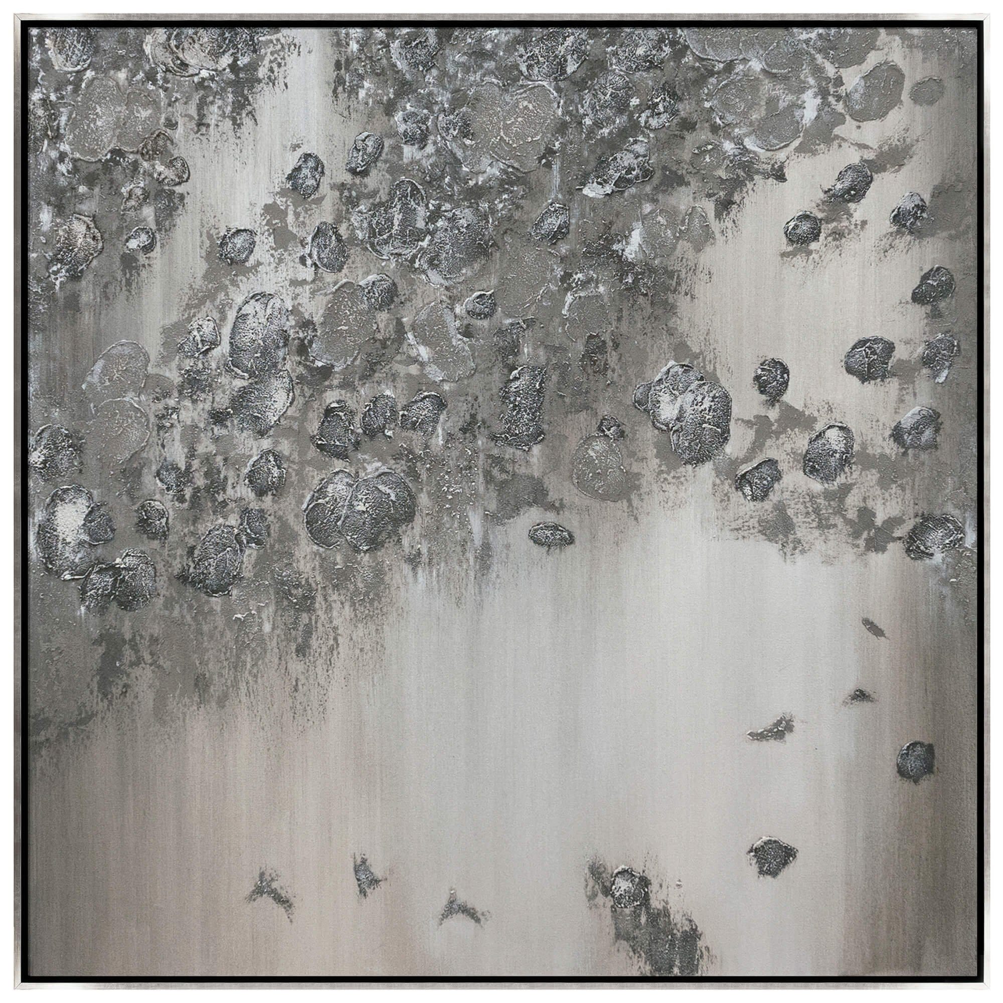 Meteor Shower En Gold I Framed