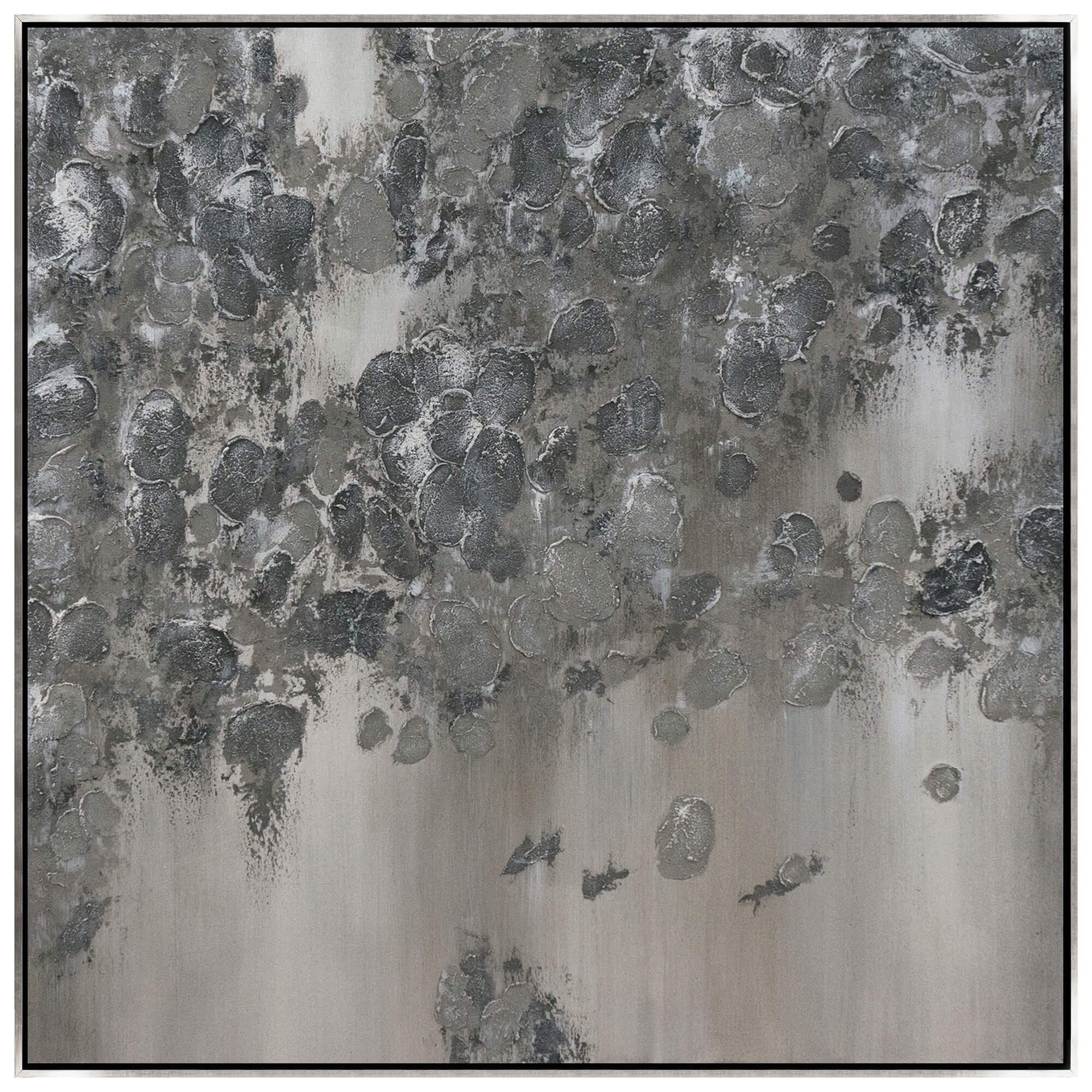 Meteor Shower En Gold II Framed