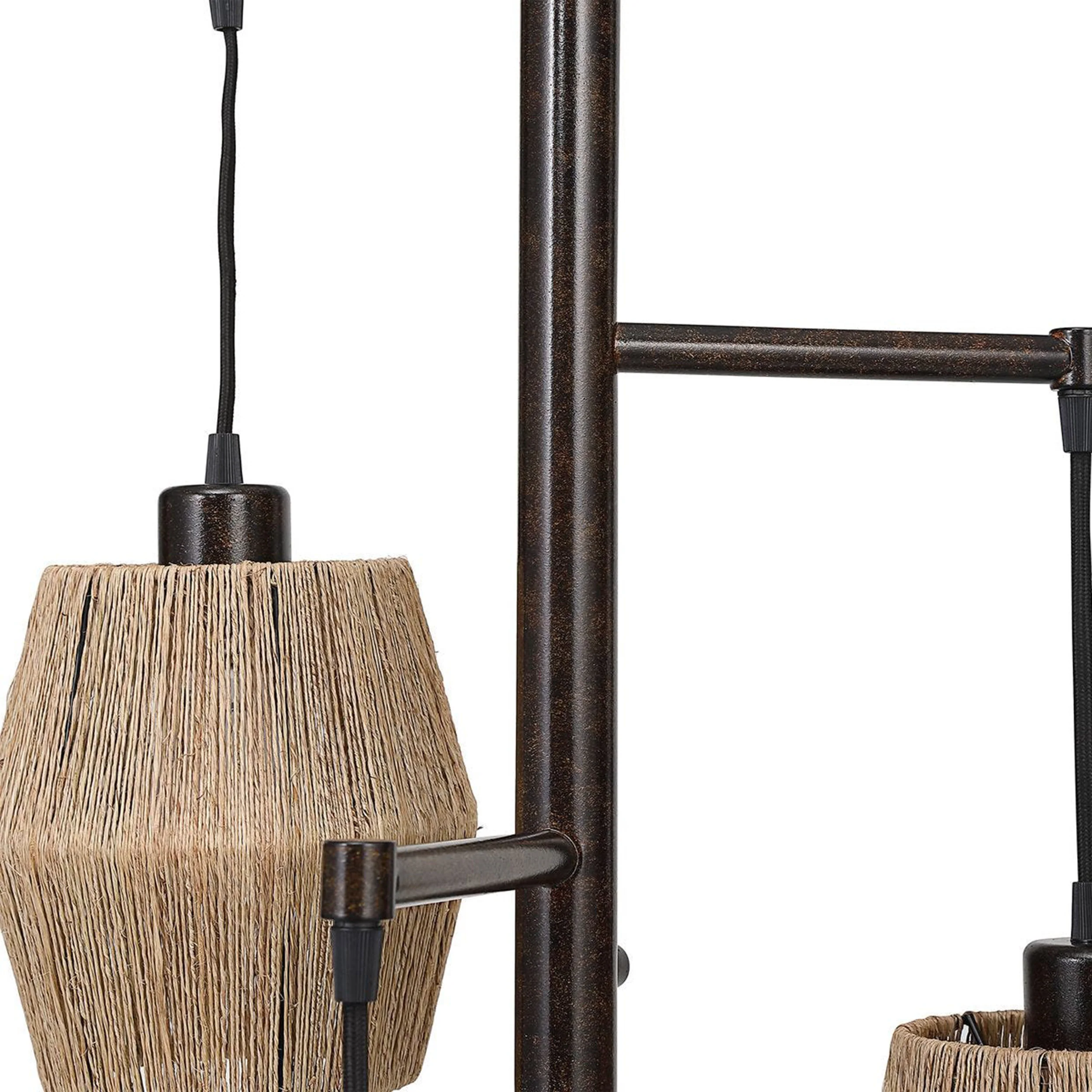 Miguel Floor Lamp, Rubbed Bronze - Image 5