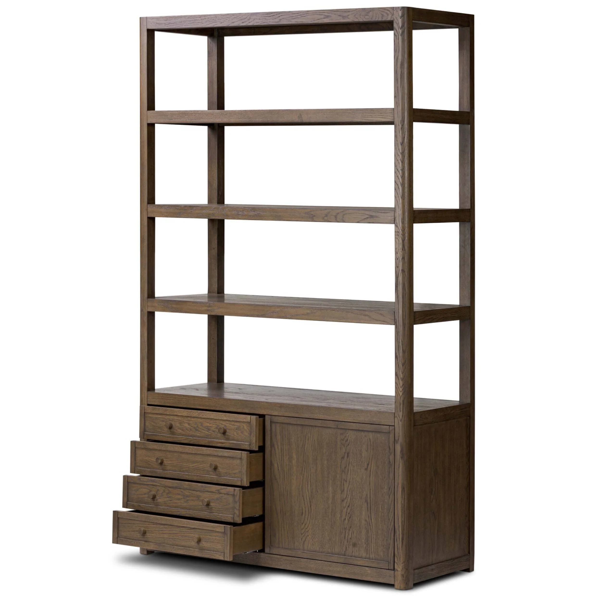 Miko Bookcase, Fawn Oak by Four Hands - Image 4