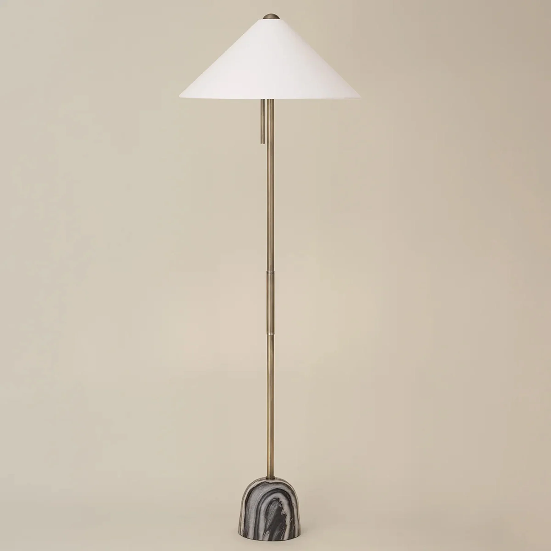 Millbrae Floor Lamp, Patina Brass - Image 2