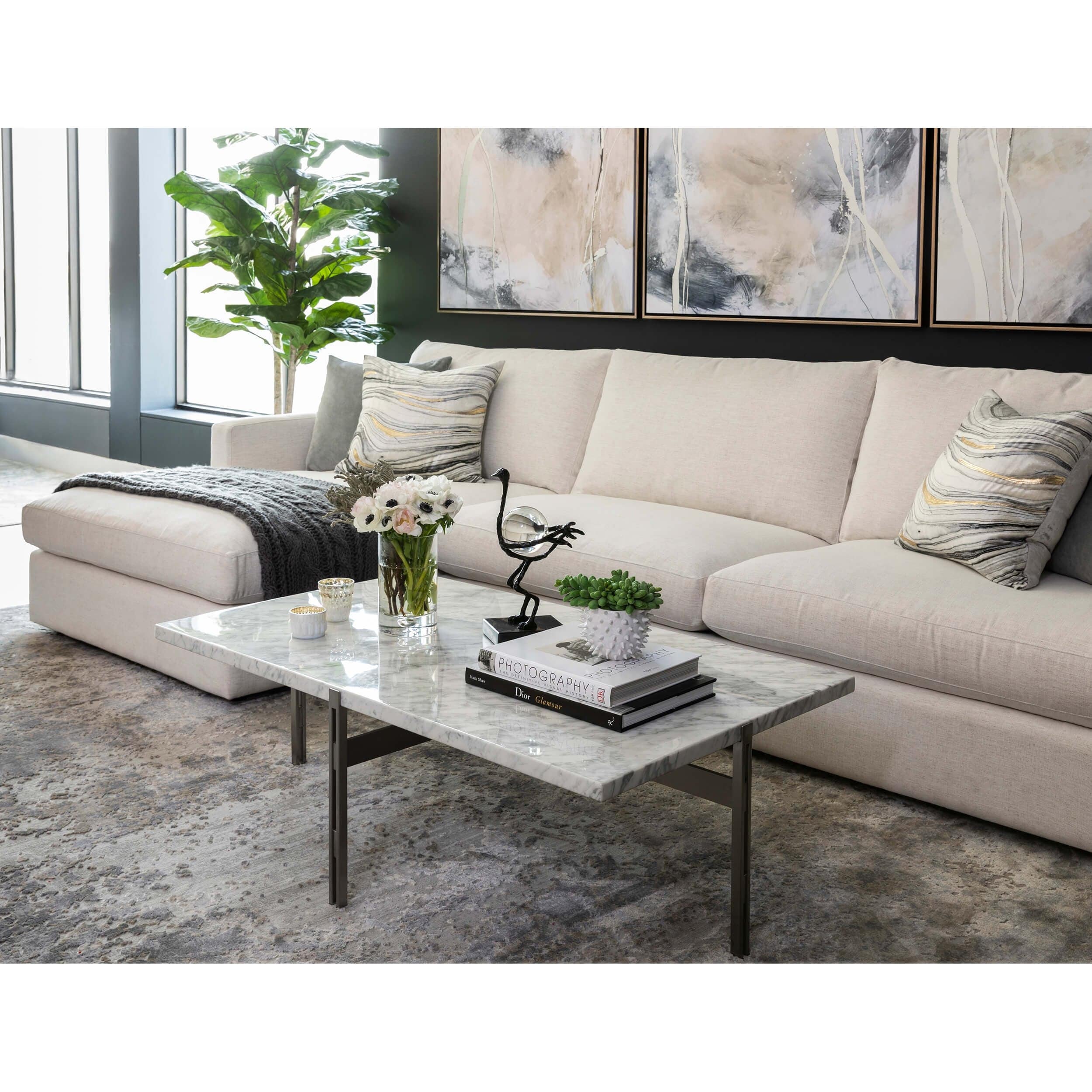 Miller Sectional, Nomad Snow - Image 6