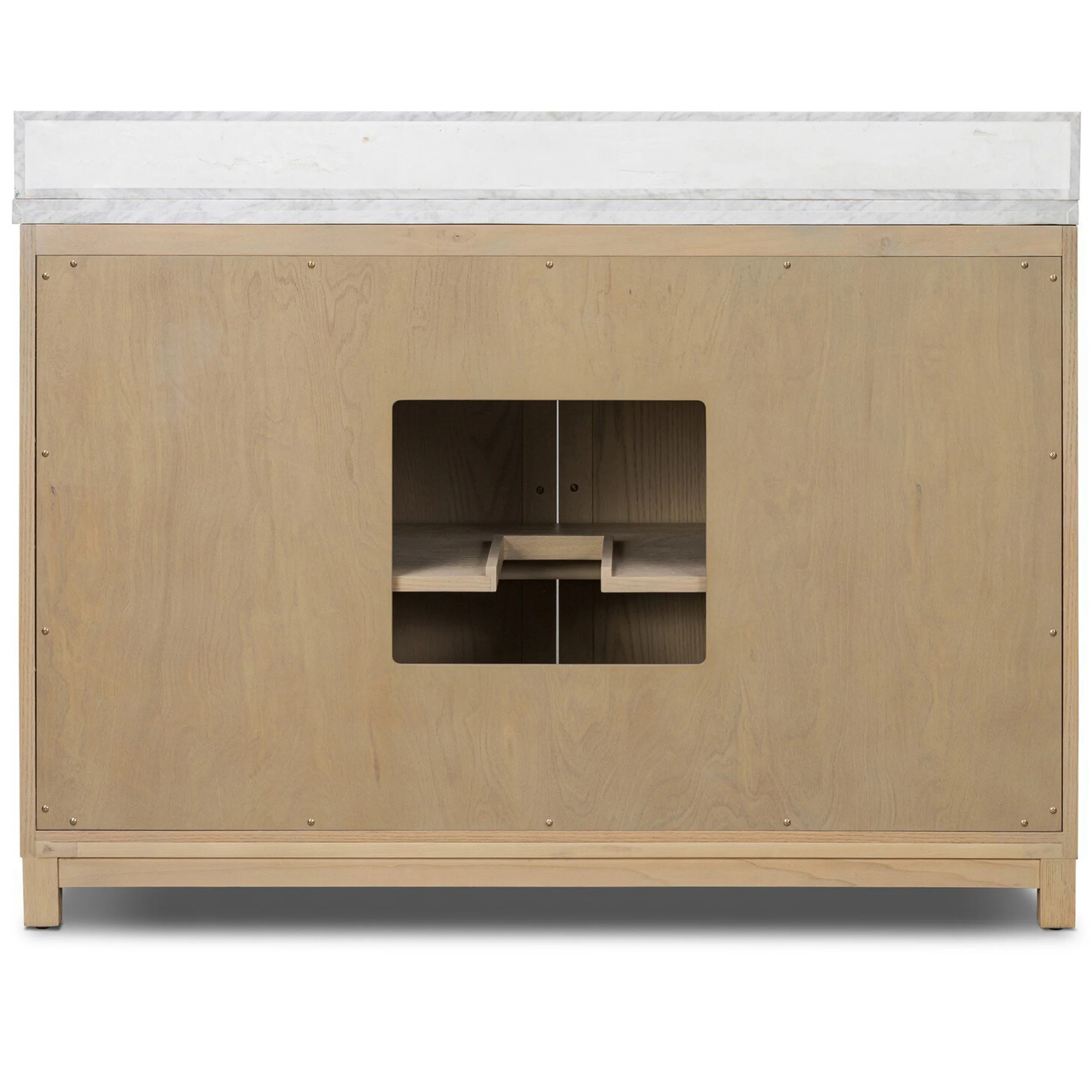 Millie Single Wide Vanity, Satin Bleached by Four Hands - Image 4