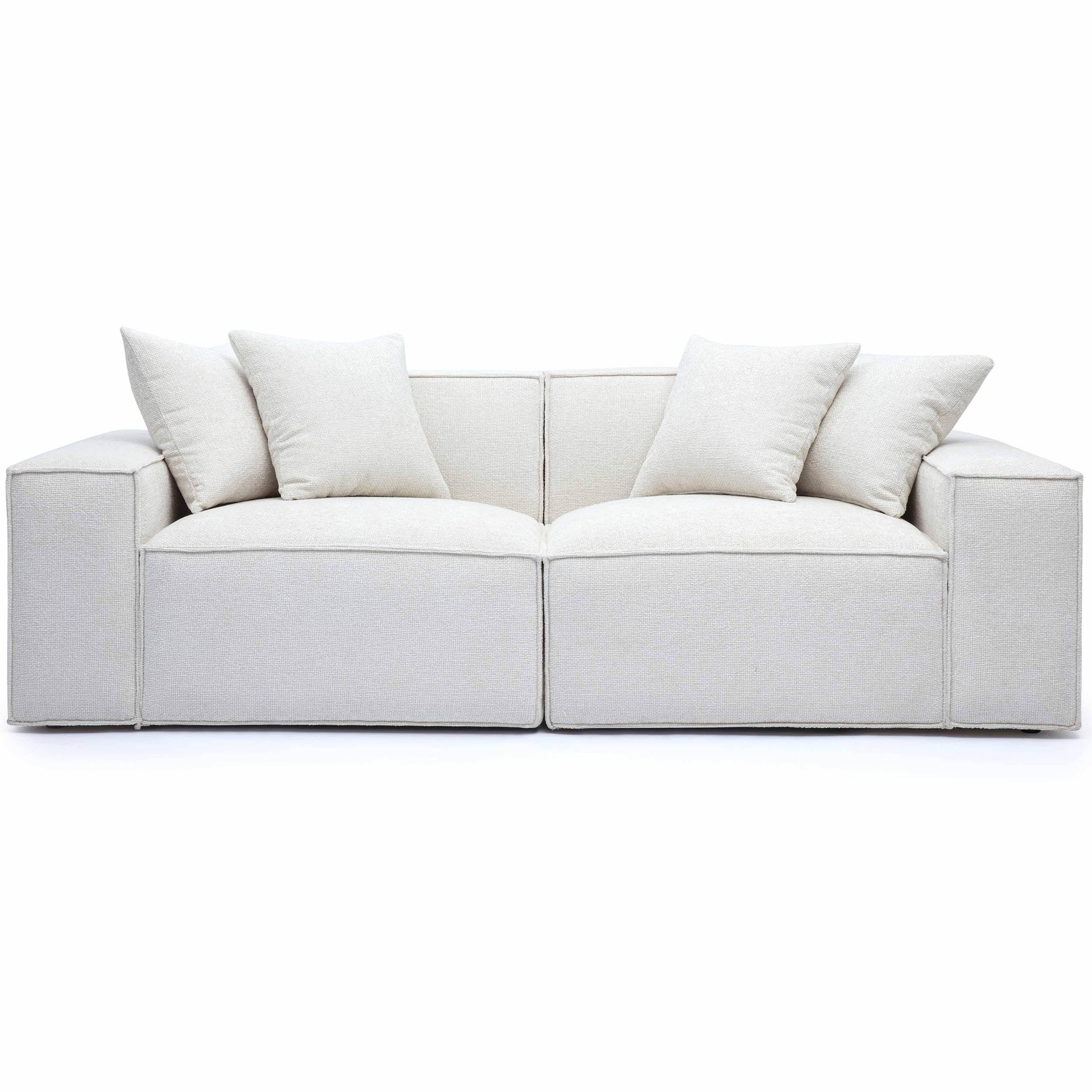 Mindy Loveseat, Cream
