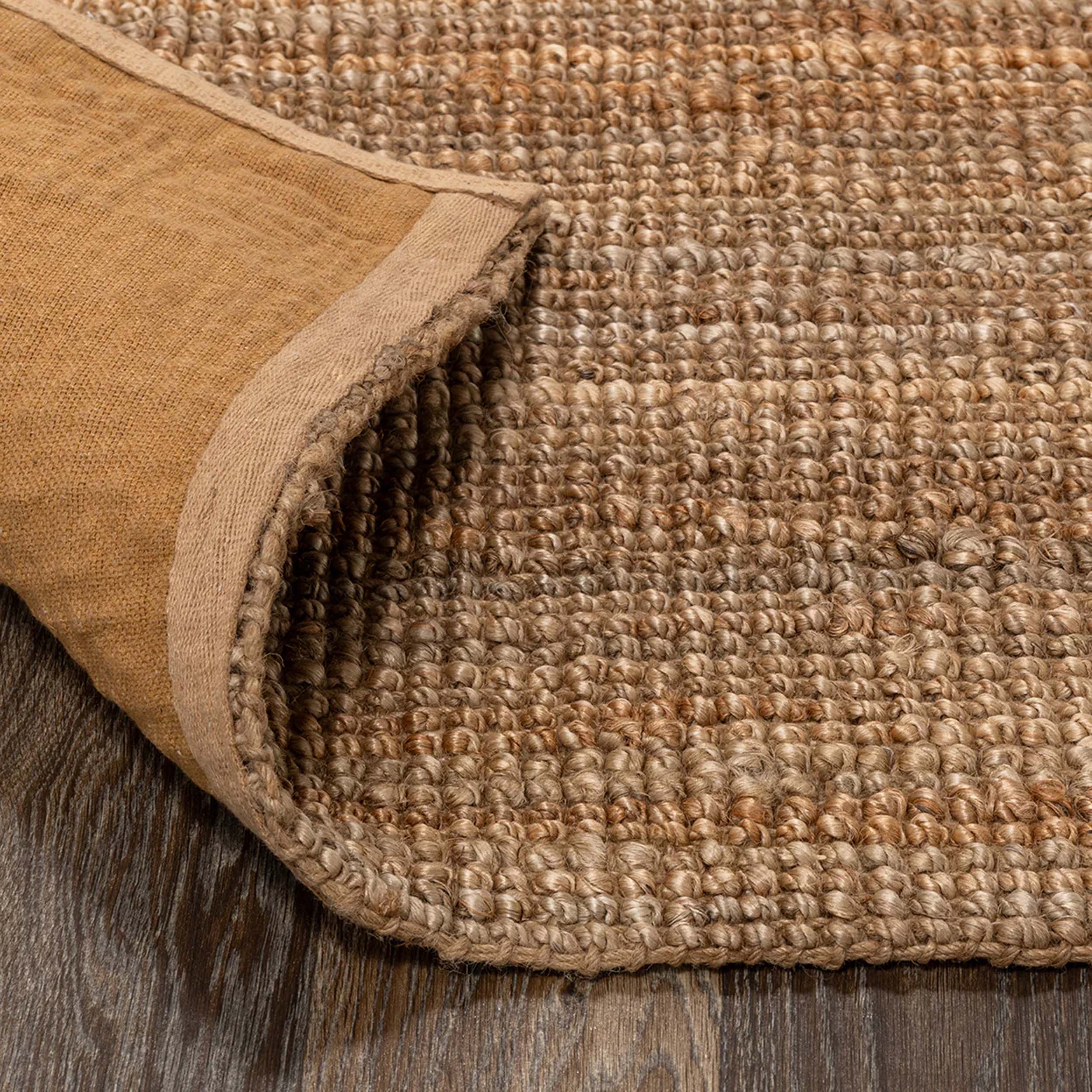 Mini Boucle Rug, Natural - Image 3