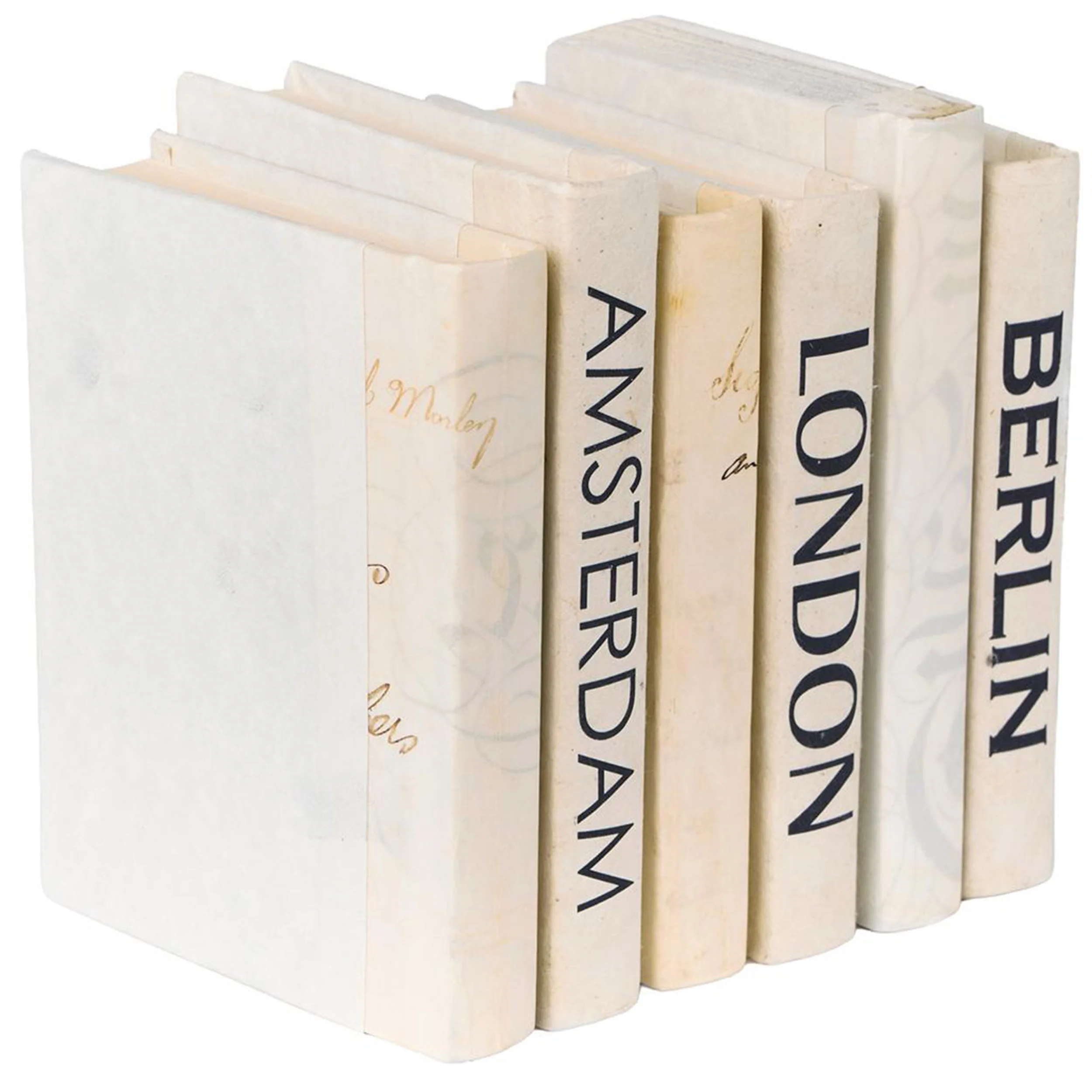 Mini Tour Book Stack, Cream - Image 2