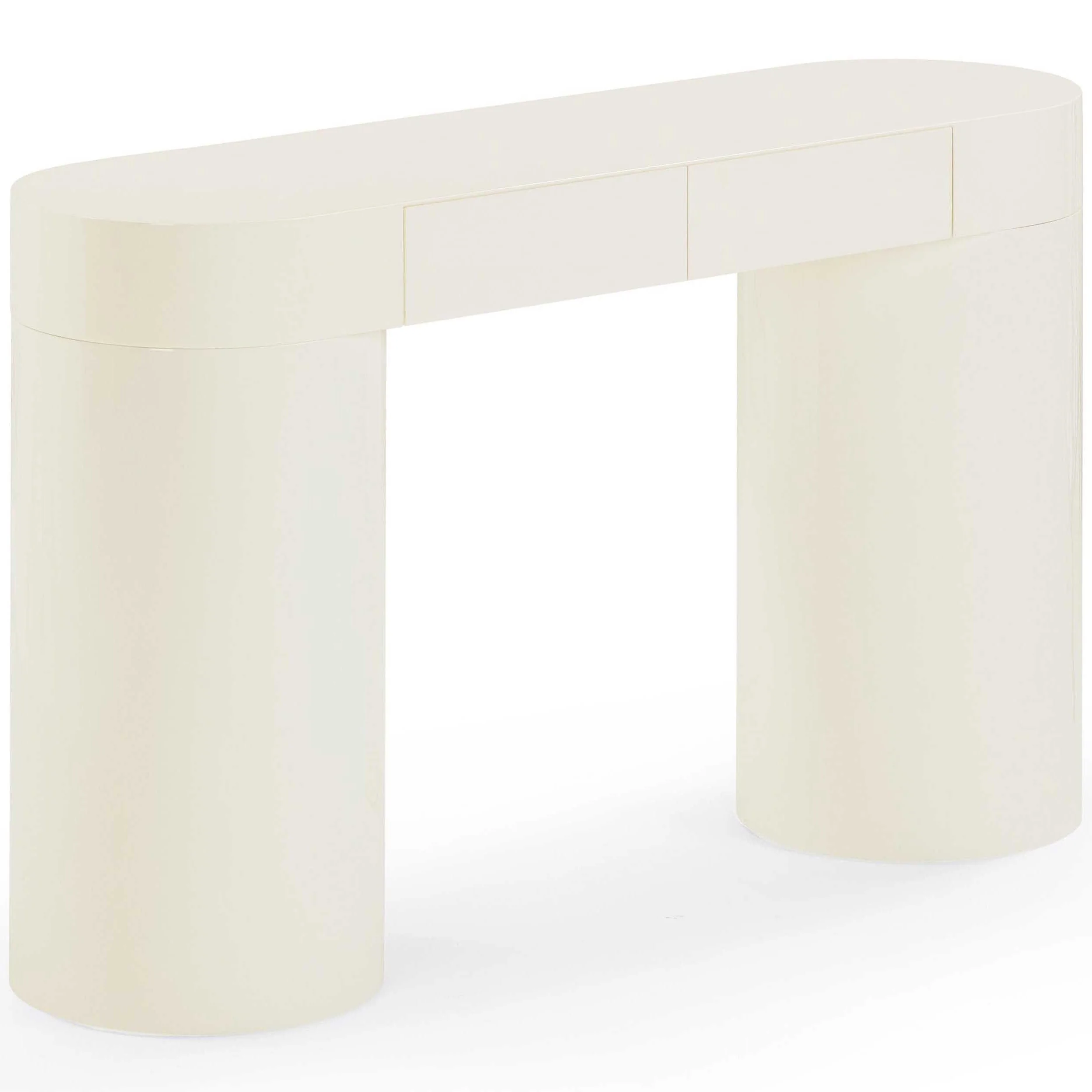 Mira Console Table, Cream