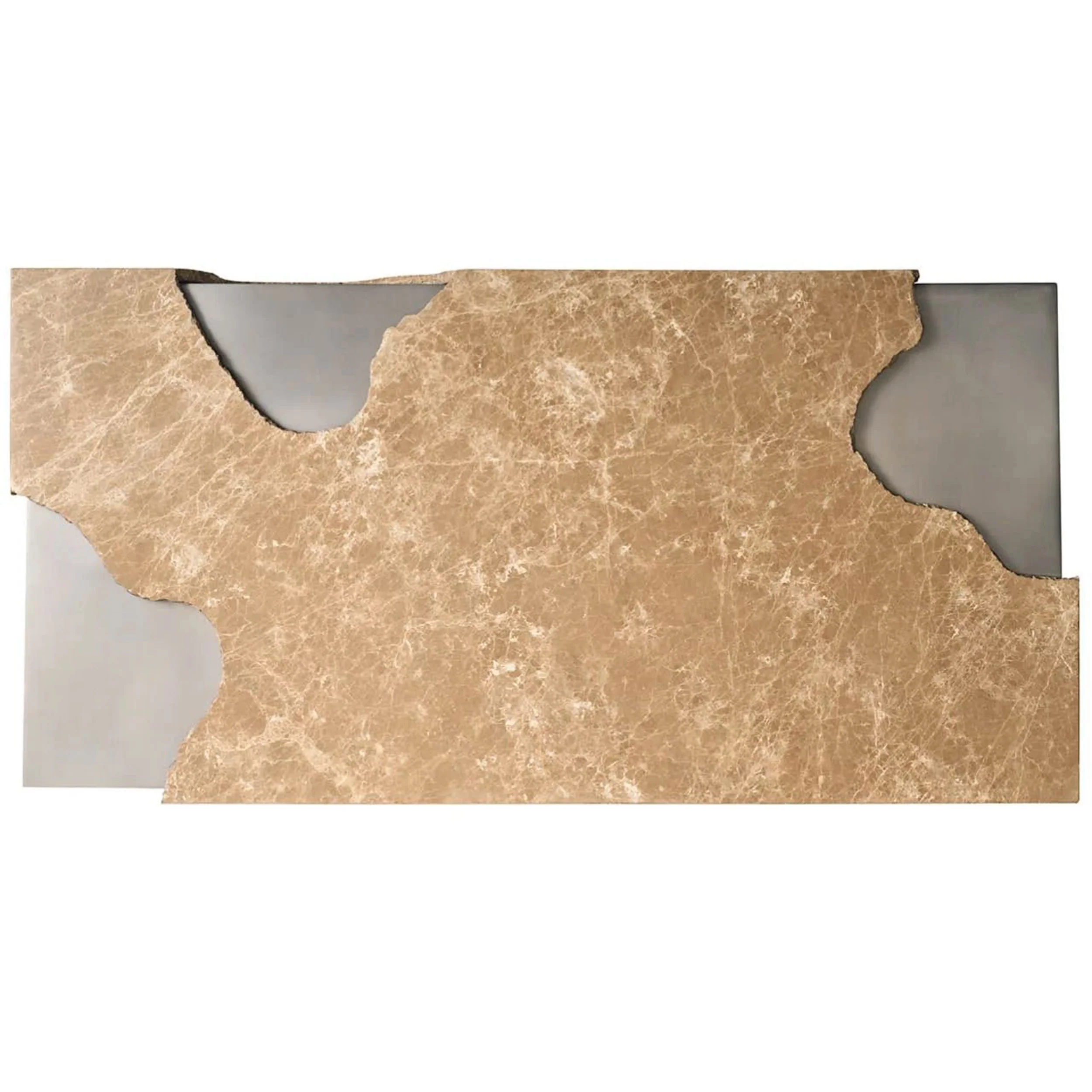 MIrage Cocktail Table, Light Emperador - Image 3