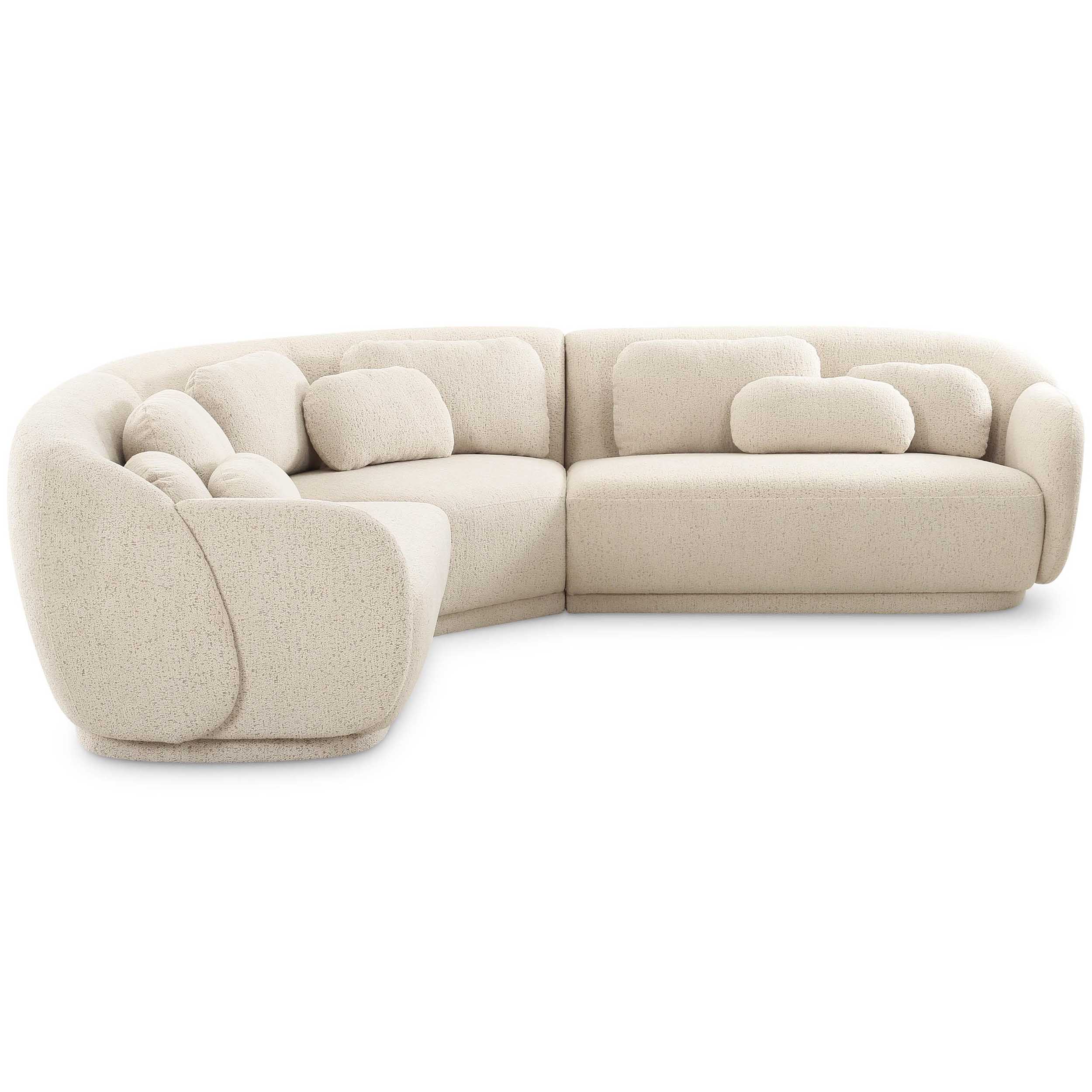 Misty Modular L-Sectional, Cream - Image 2
