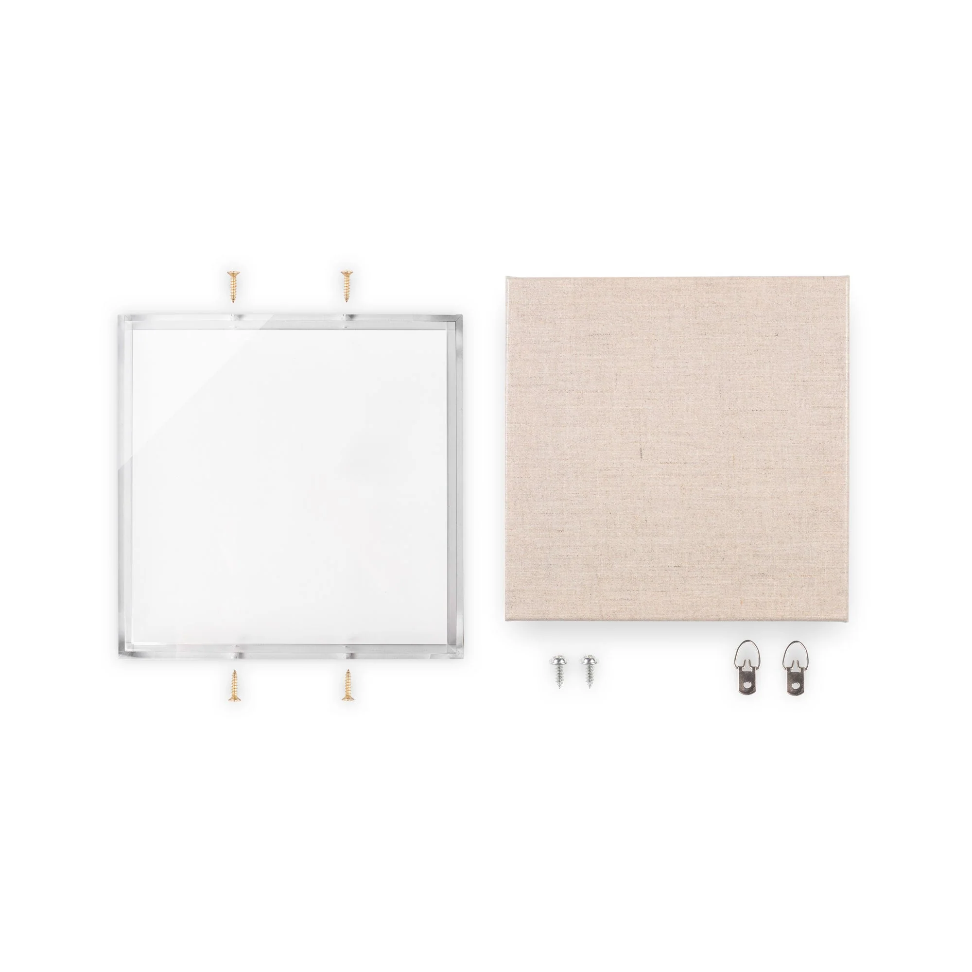Modern Acrylic Shadowbox with Linen Canvas 2" Depth | UV Grade - Image 66