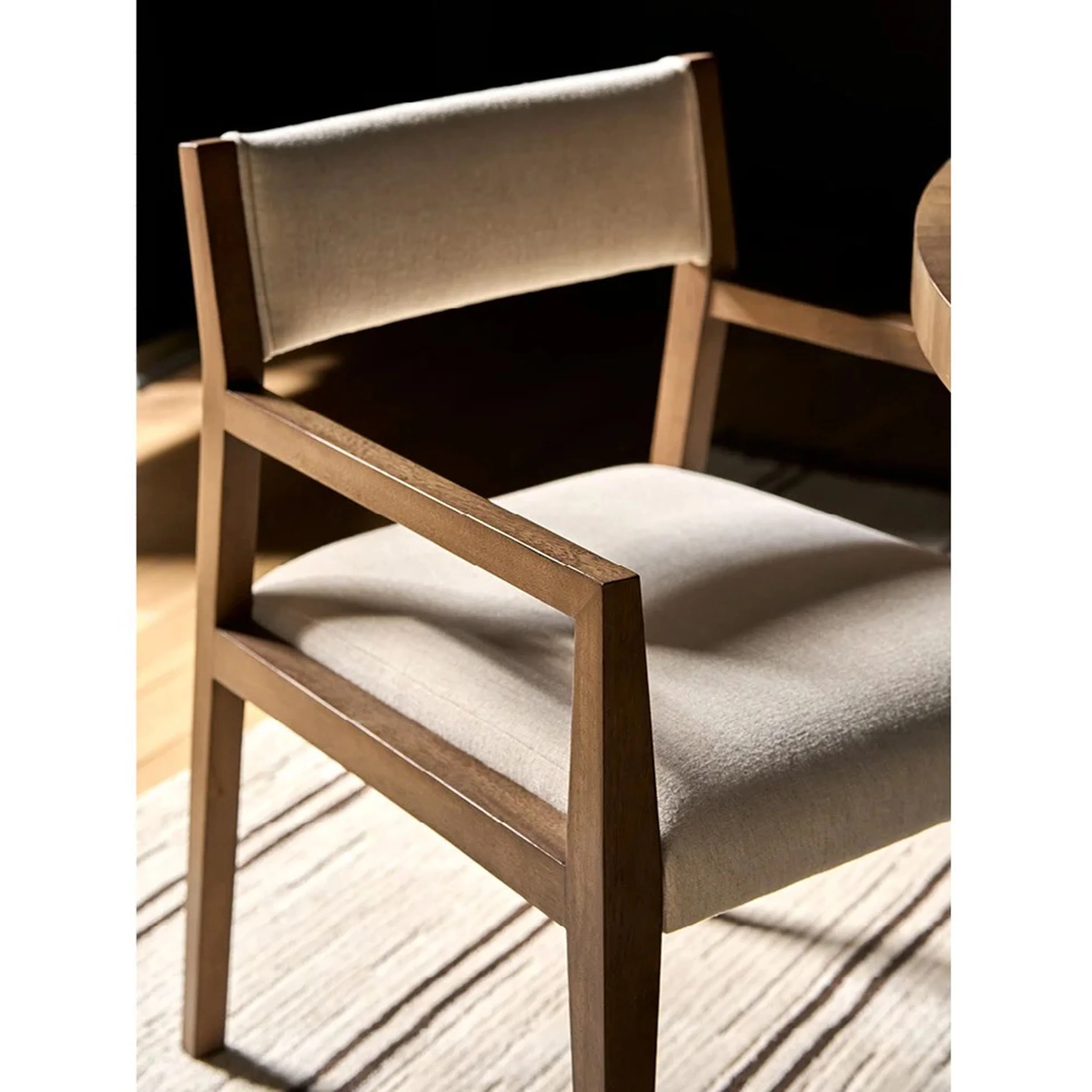 Modern Arm Chair, Haze - Image 5