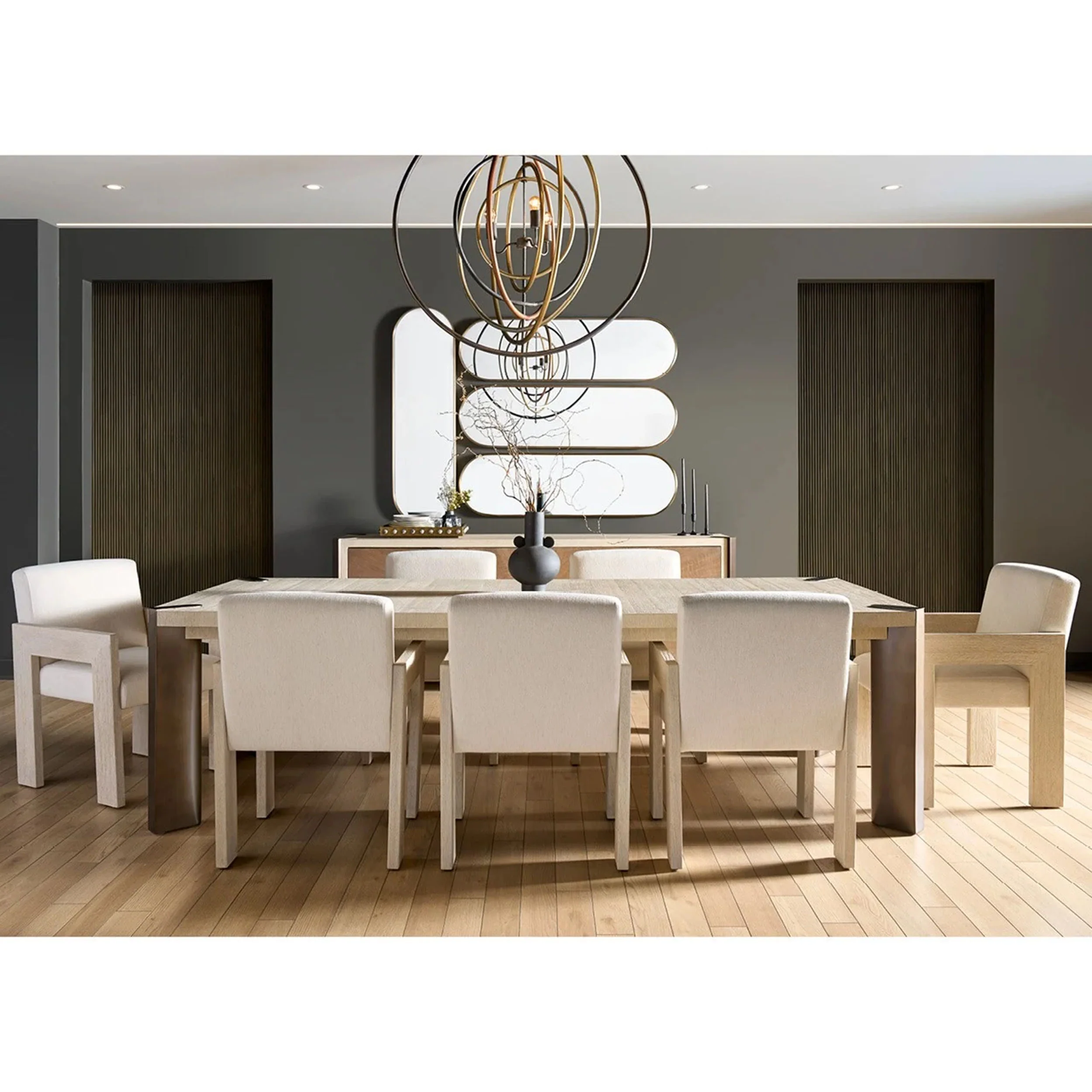 Modern Arm Chair, Mist - Image 6