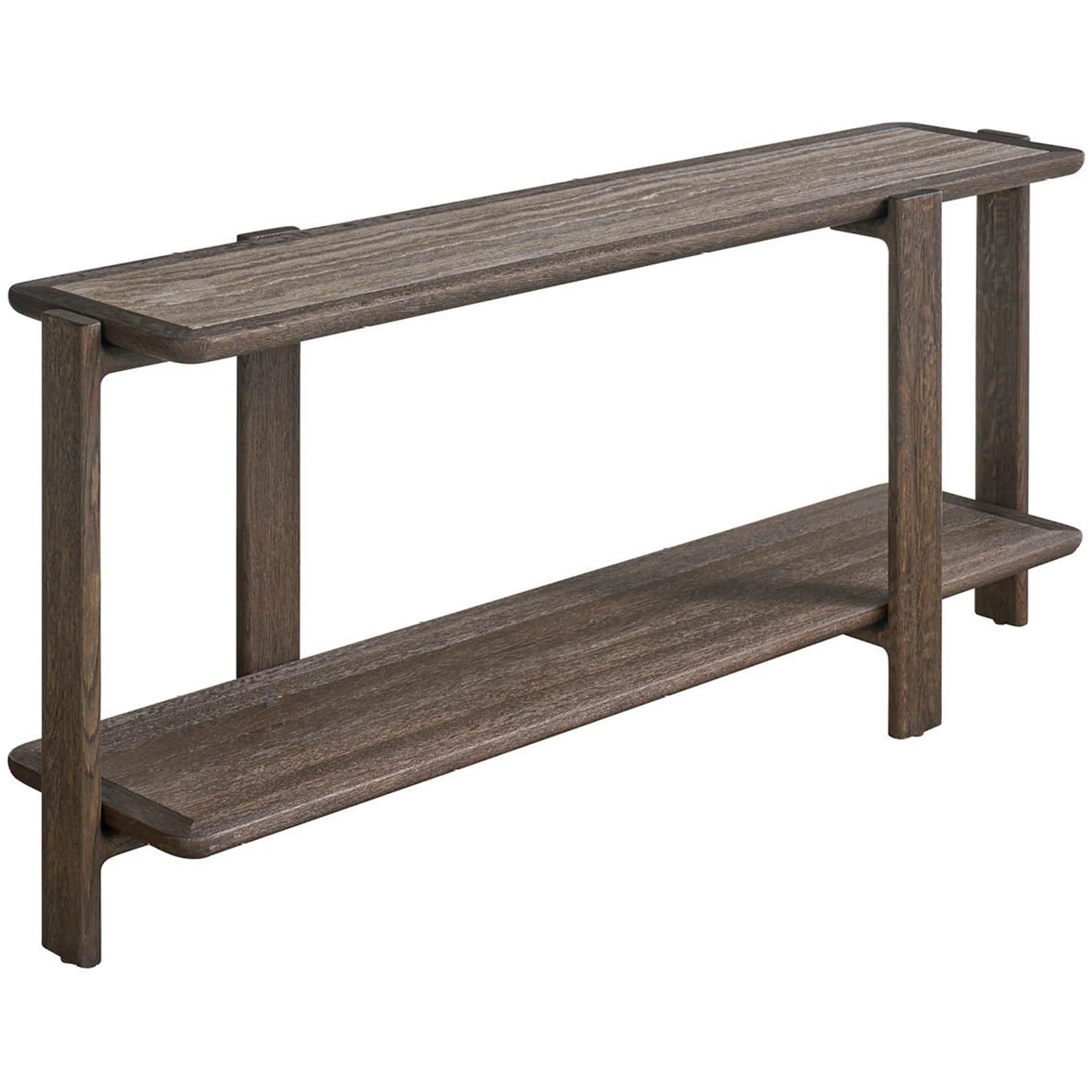 Modern Console Table, Sable