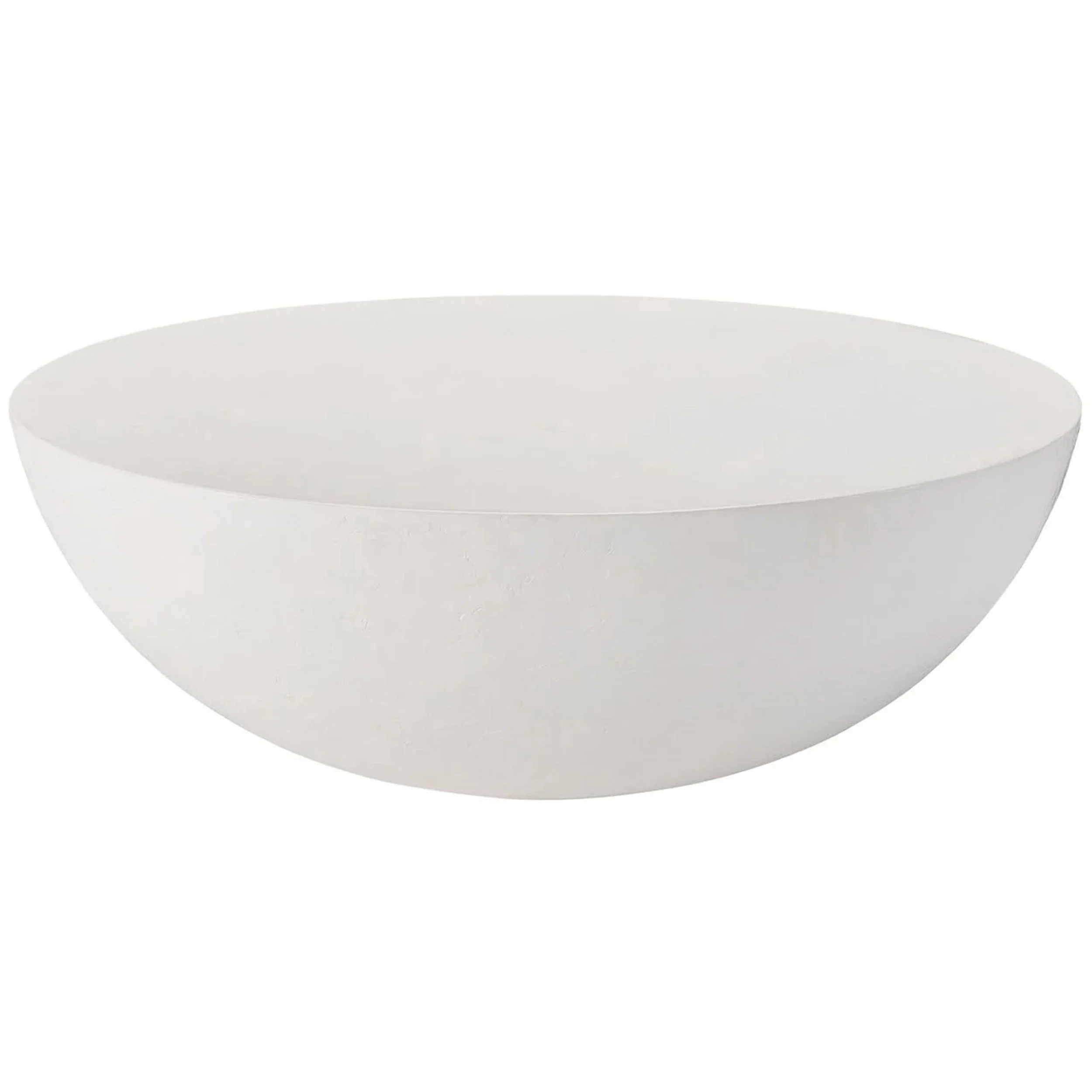 Modern Everdin Cocktail Table, Abaco White
