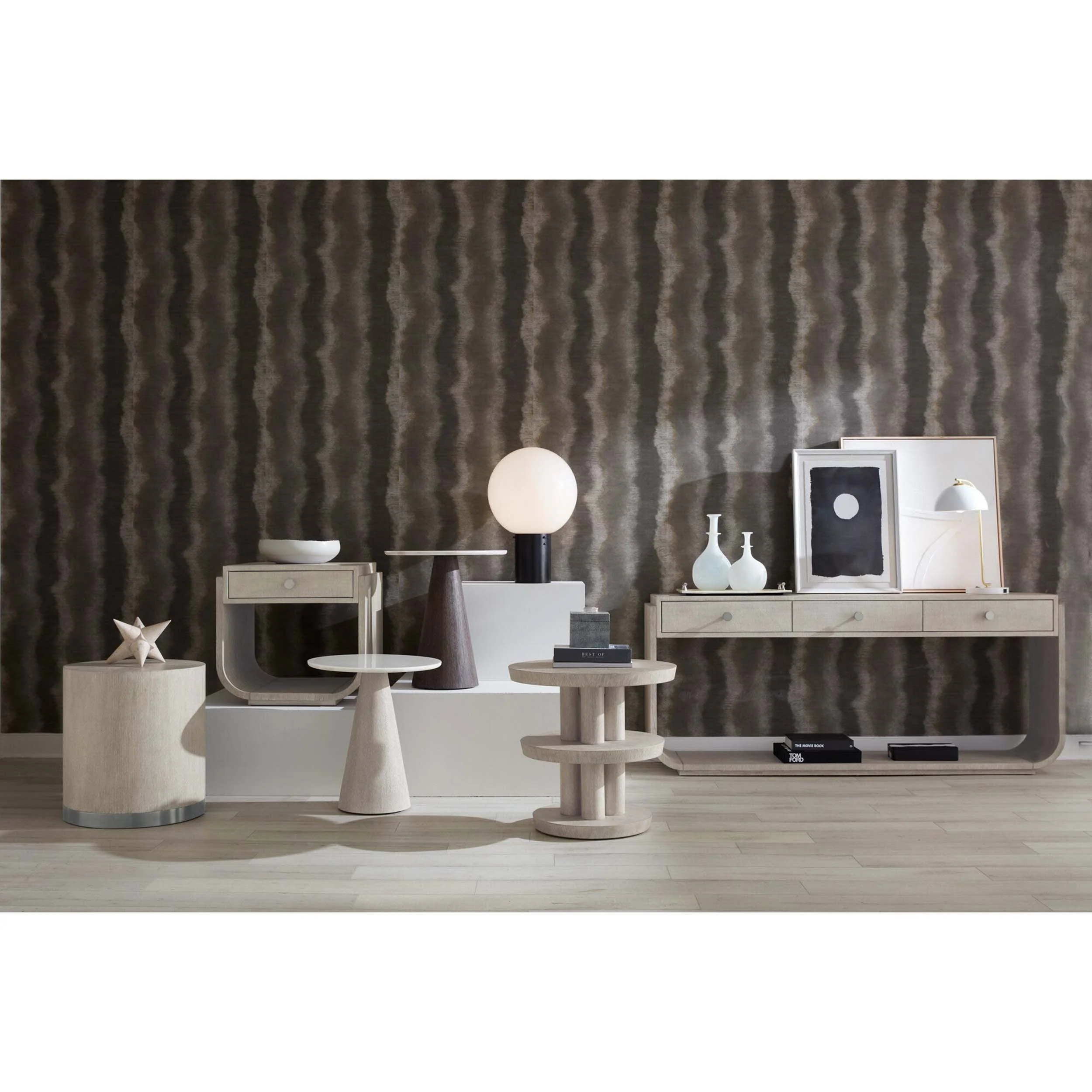 Modern Mood Round End Table, Diamond - Image 3