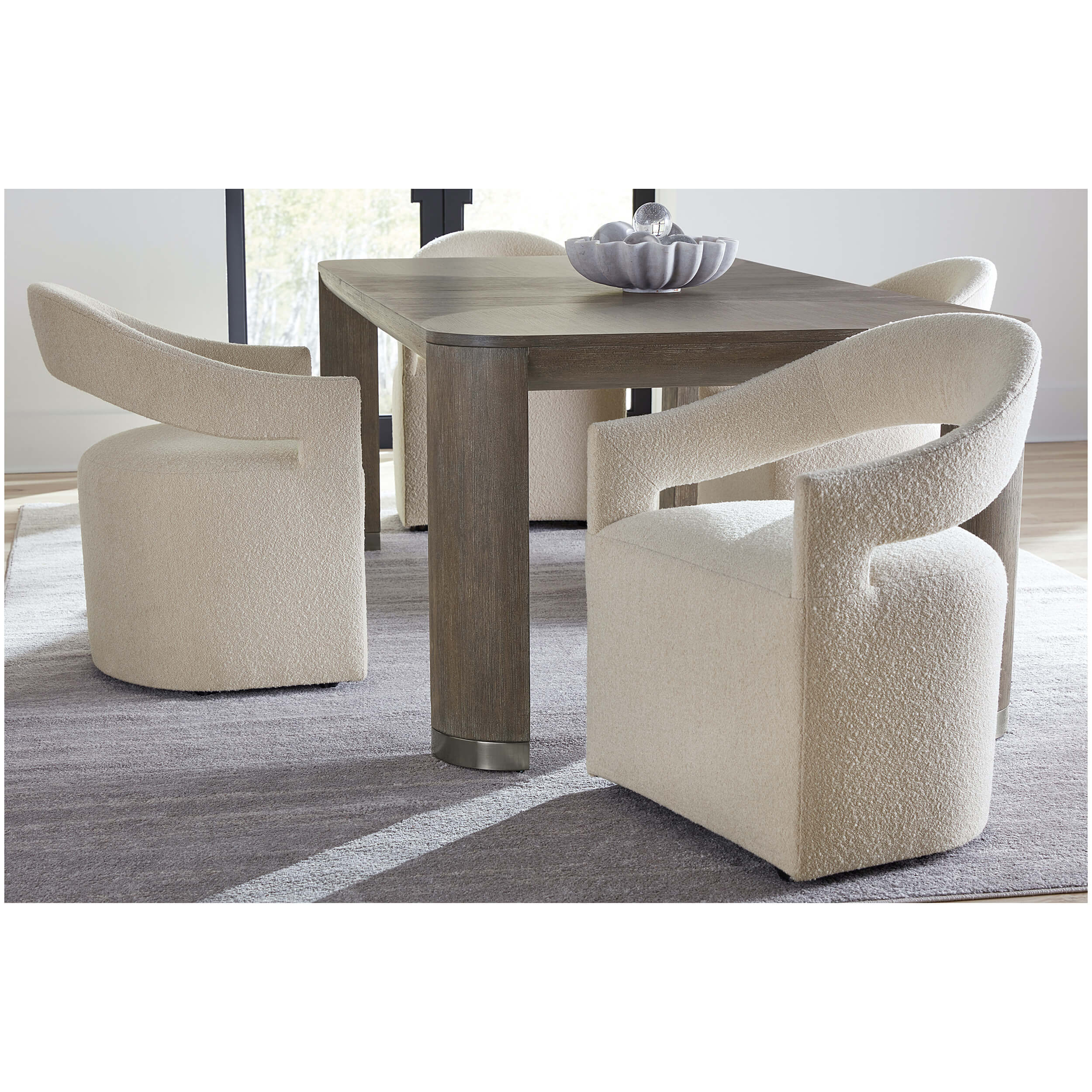 Modern Mood Upholstered Arm Chair, Inverness Natural - Image 4