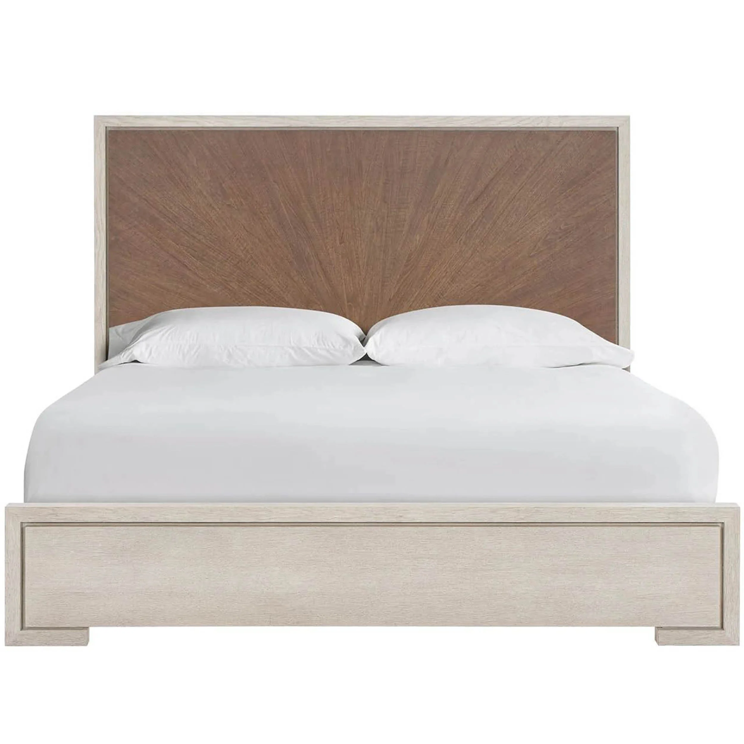 Modern Panel Bed, Mist - Image 2