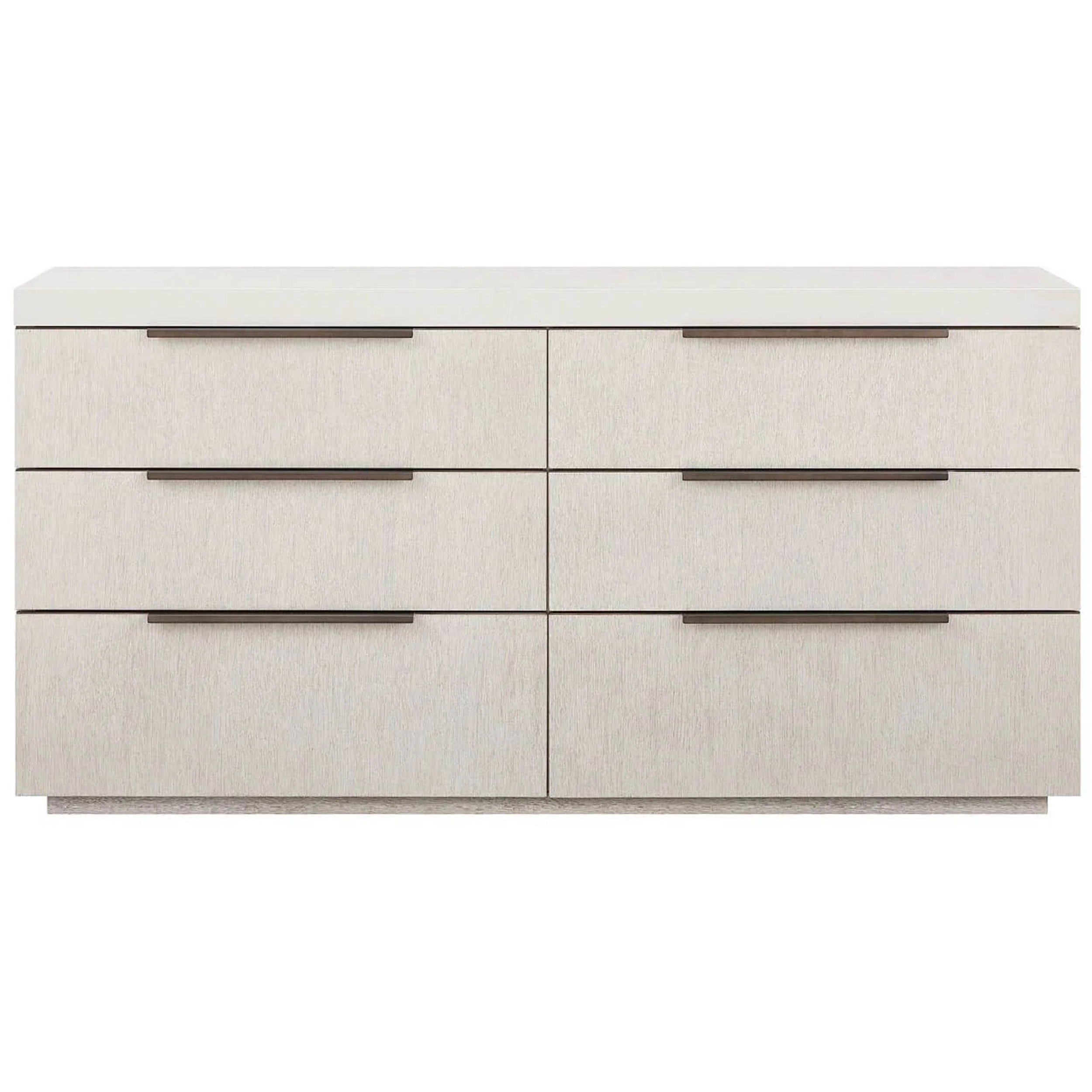 Modern Quartz 6 Drawer Dresser, Mist - Image 2