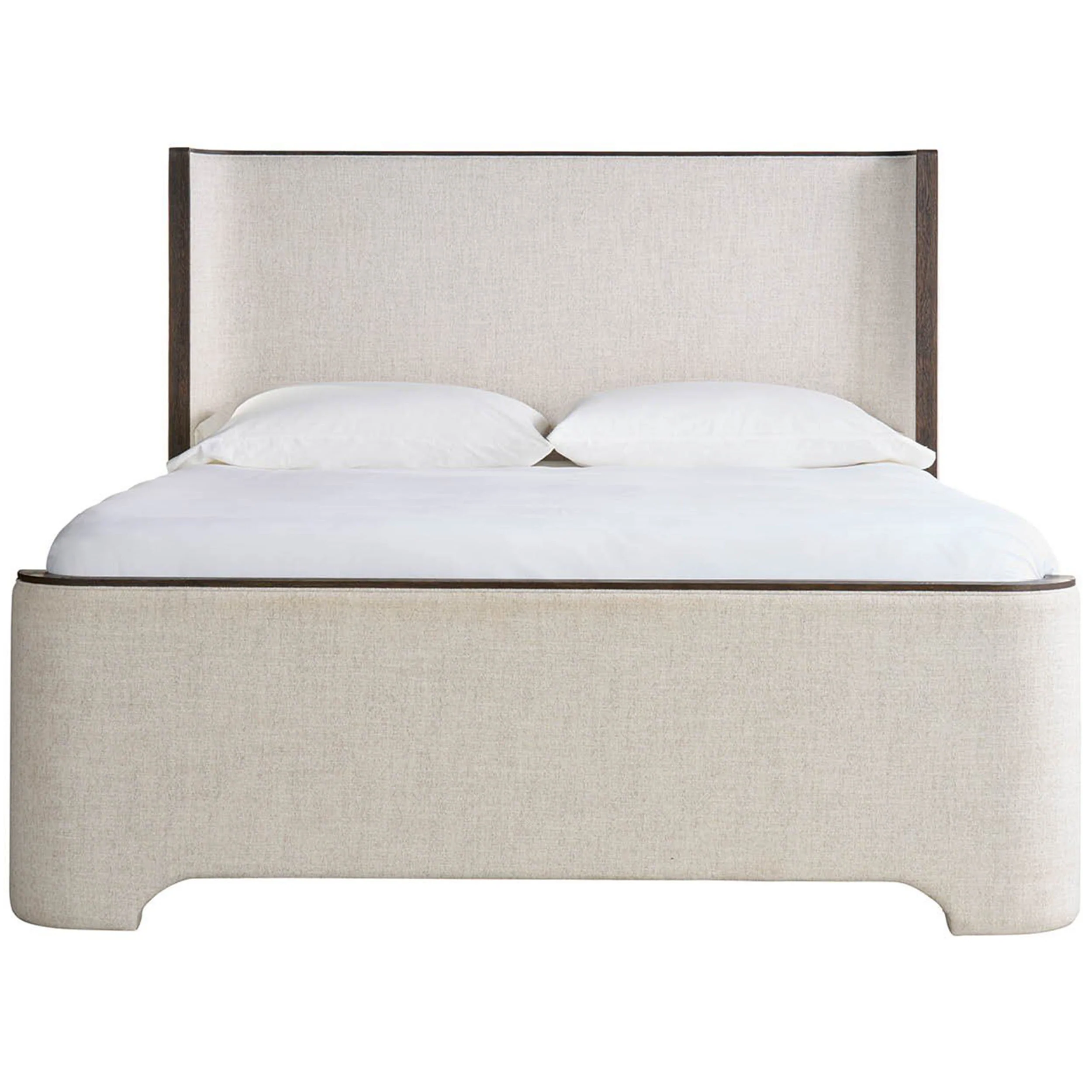 Modern Sable Bed, Monique Linen - Image 2
