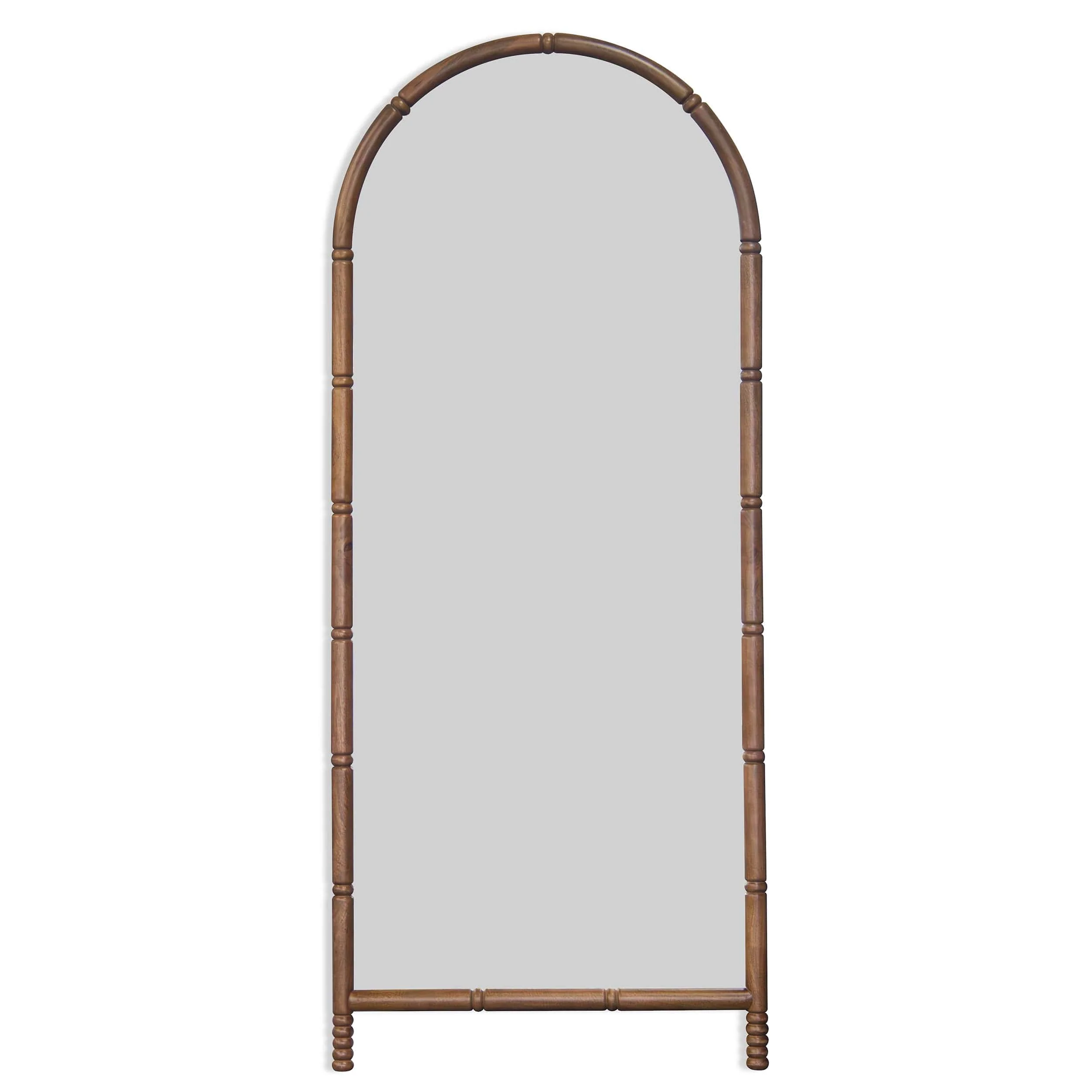 Molly Floor Mirror, Light Walnut - Image 2