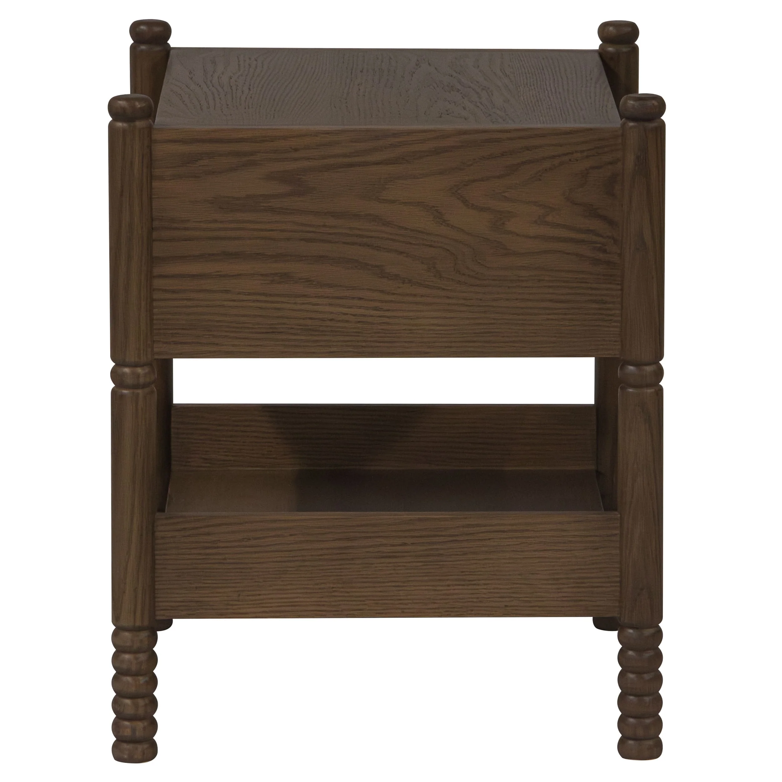 Molly Nightstand, Light Walnut - Image 3