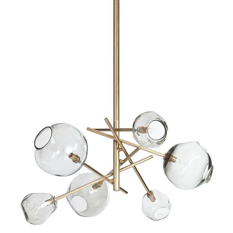 Molten Chandelier, Brass