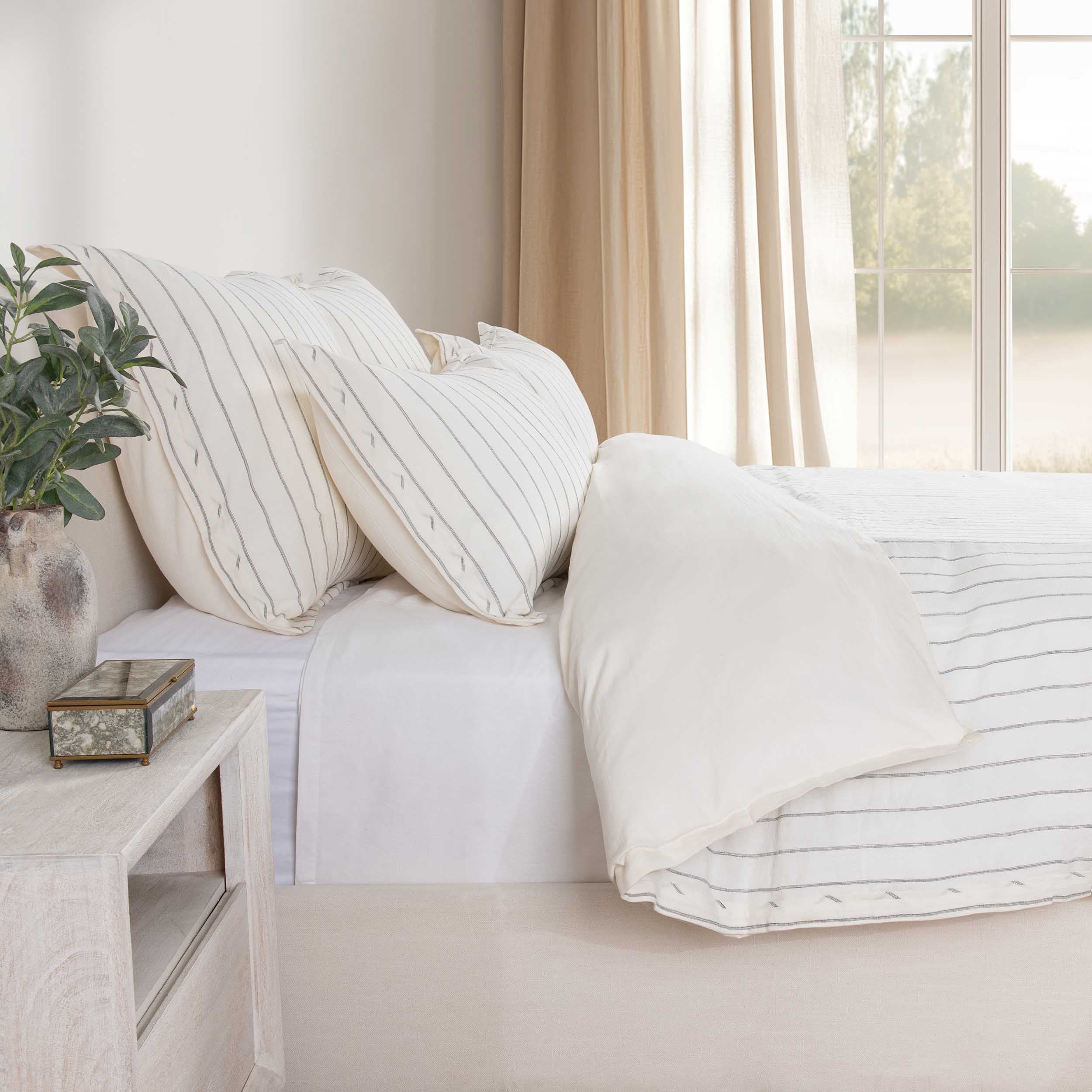 Monaco Duvet, Ivory - Image 3
