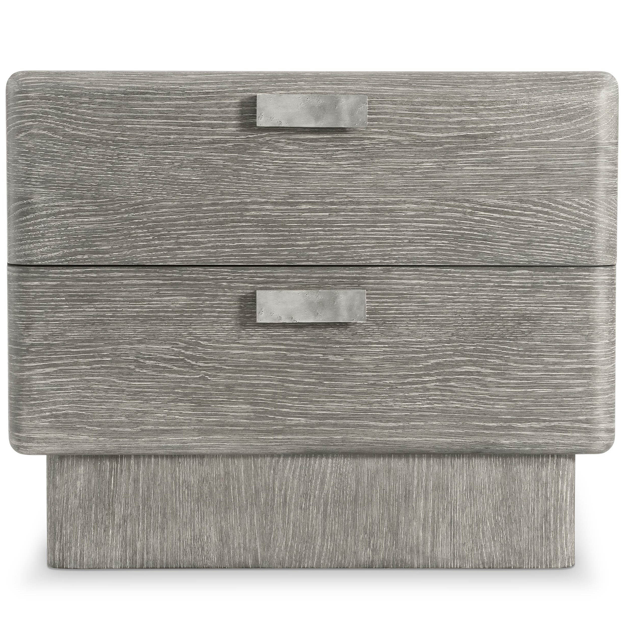 Monolith 2 Drawer Wide Nightstand, Puma - Image 2