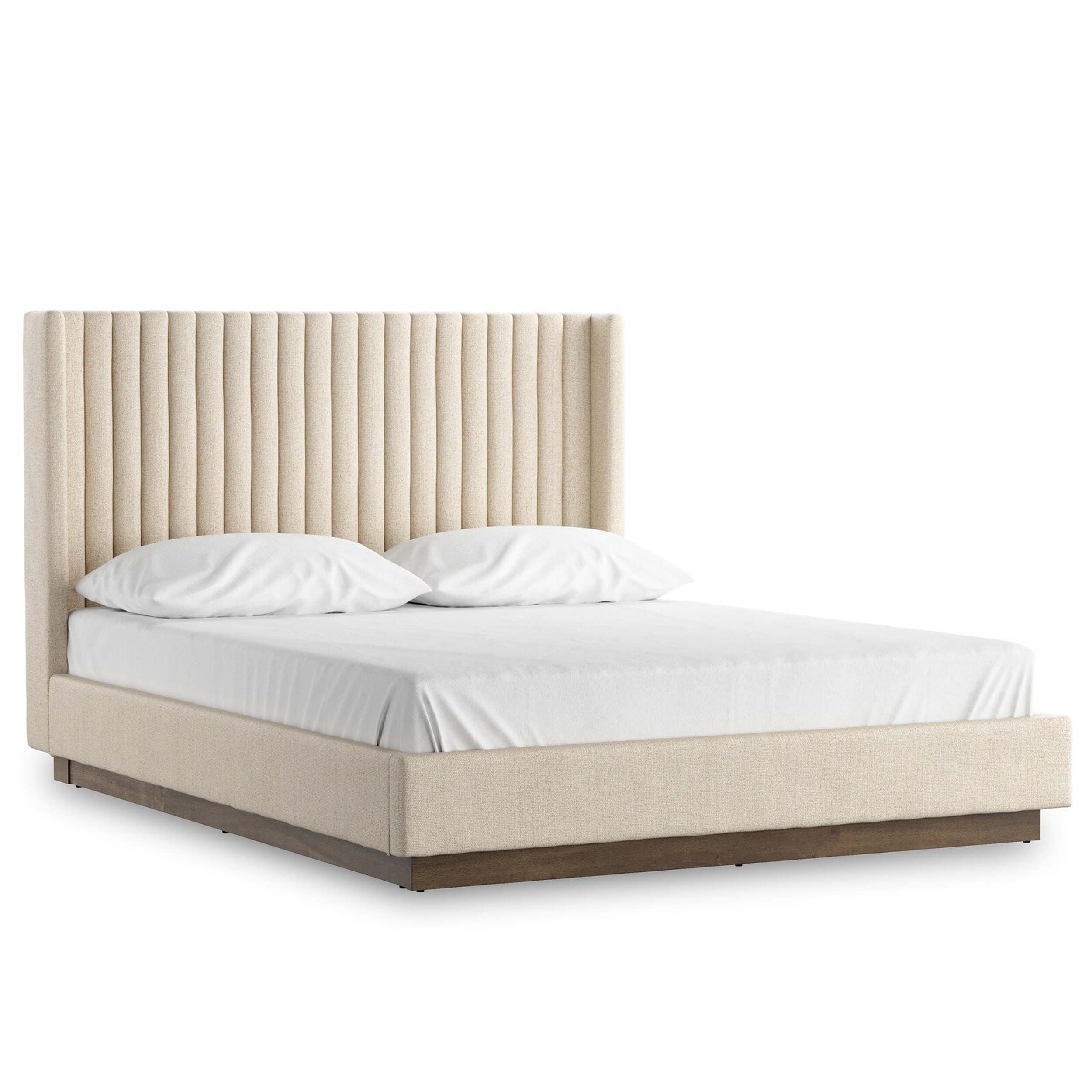 Montgomery Bed, Thames Cream by Four Hands