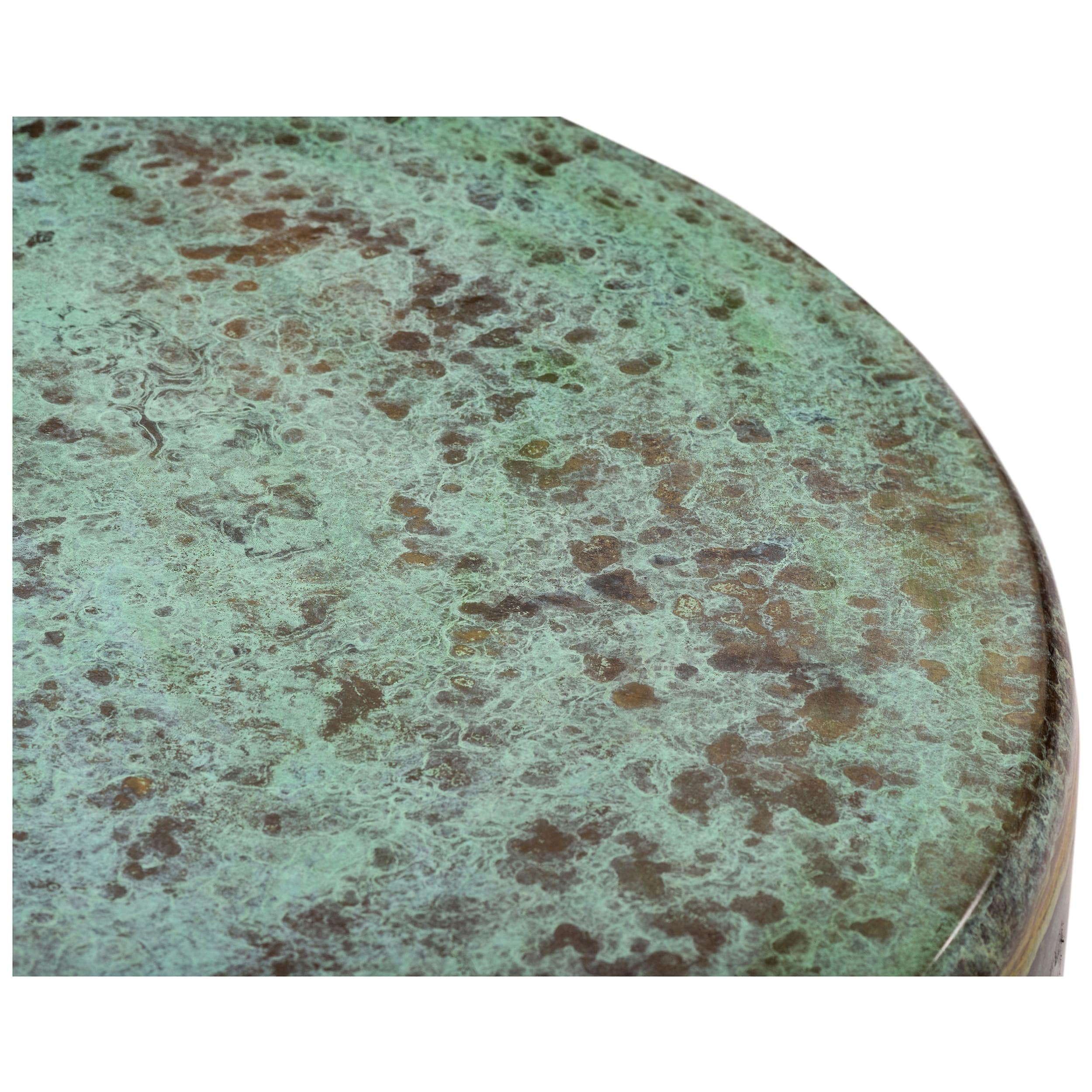 Moon Coffee Table, Green Patina - Image 2