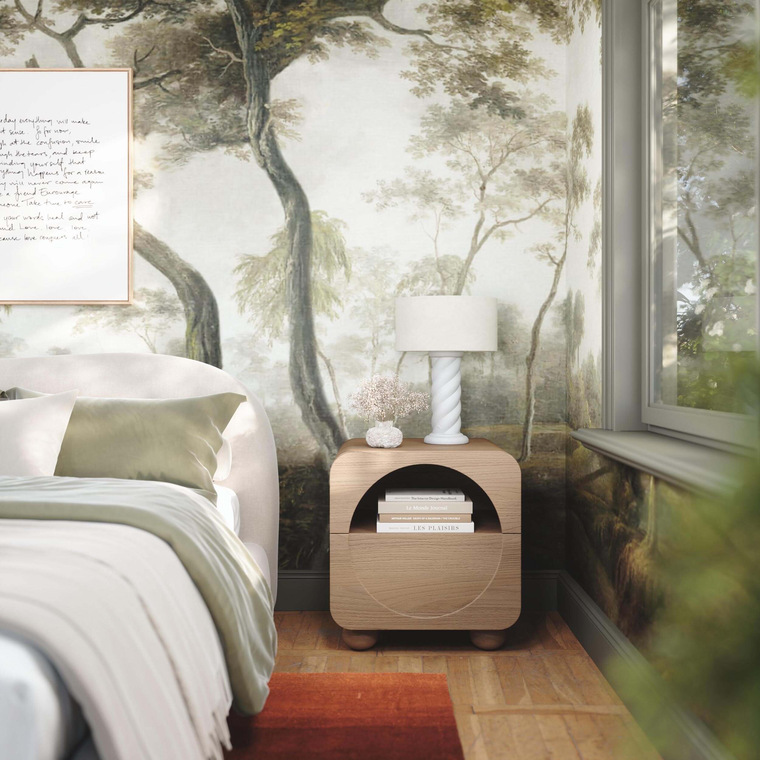Moonrise Nightstand, Natural - Image 6