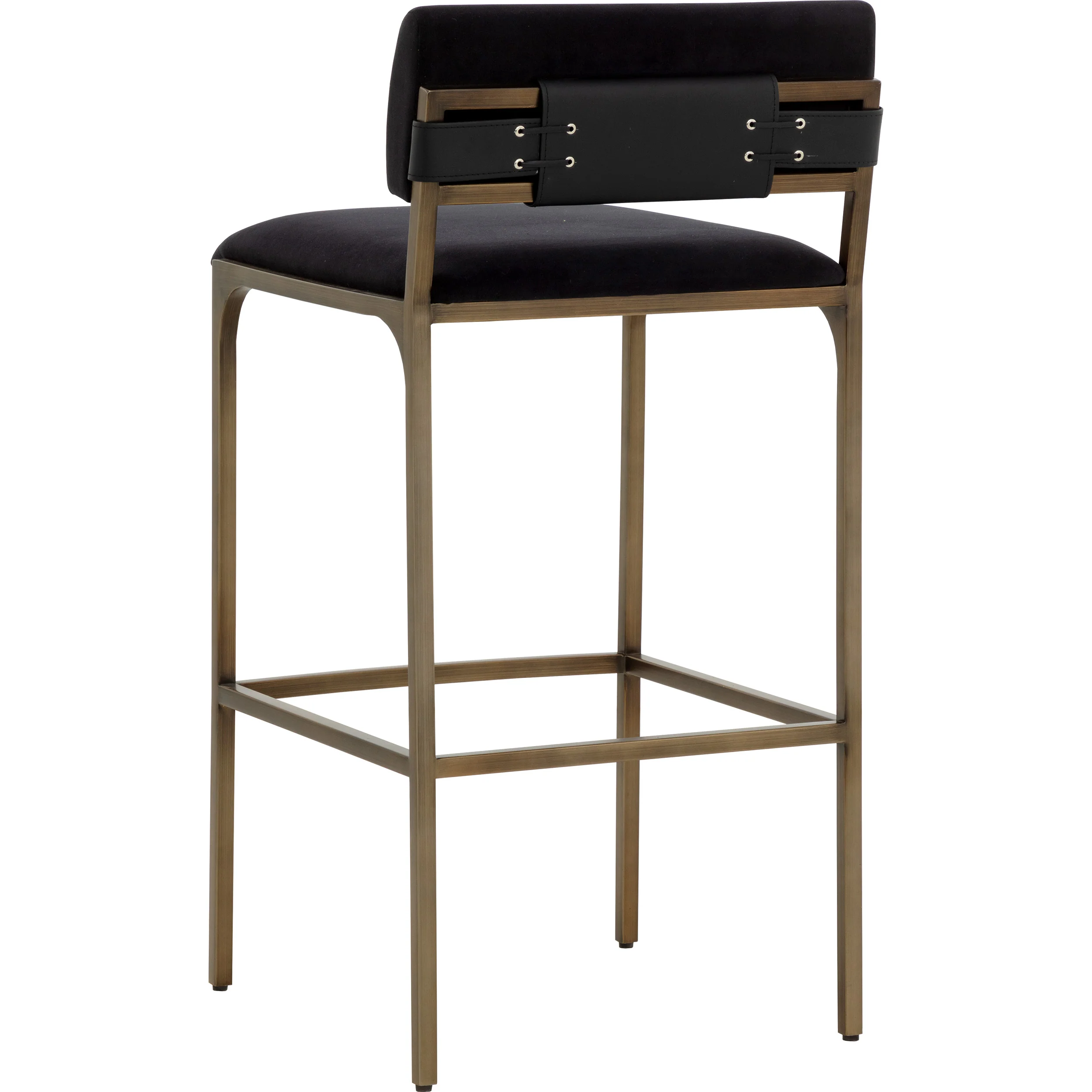 Mori Barstool, Abbington Black - Image 4