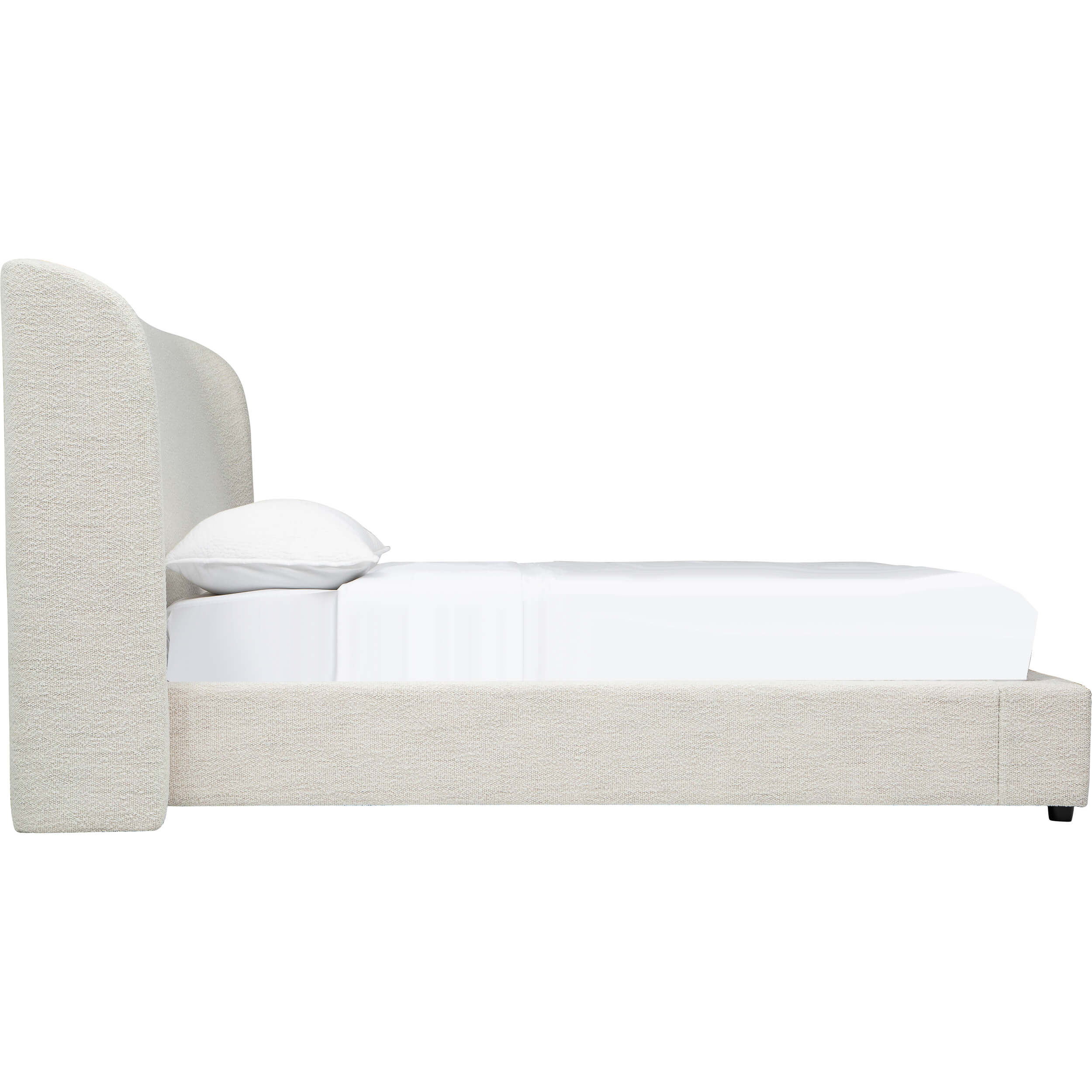 Morris Queen Bed, Merino Pearl - Image 3