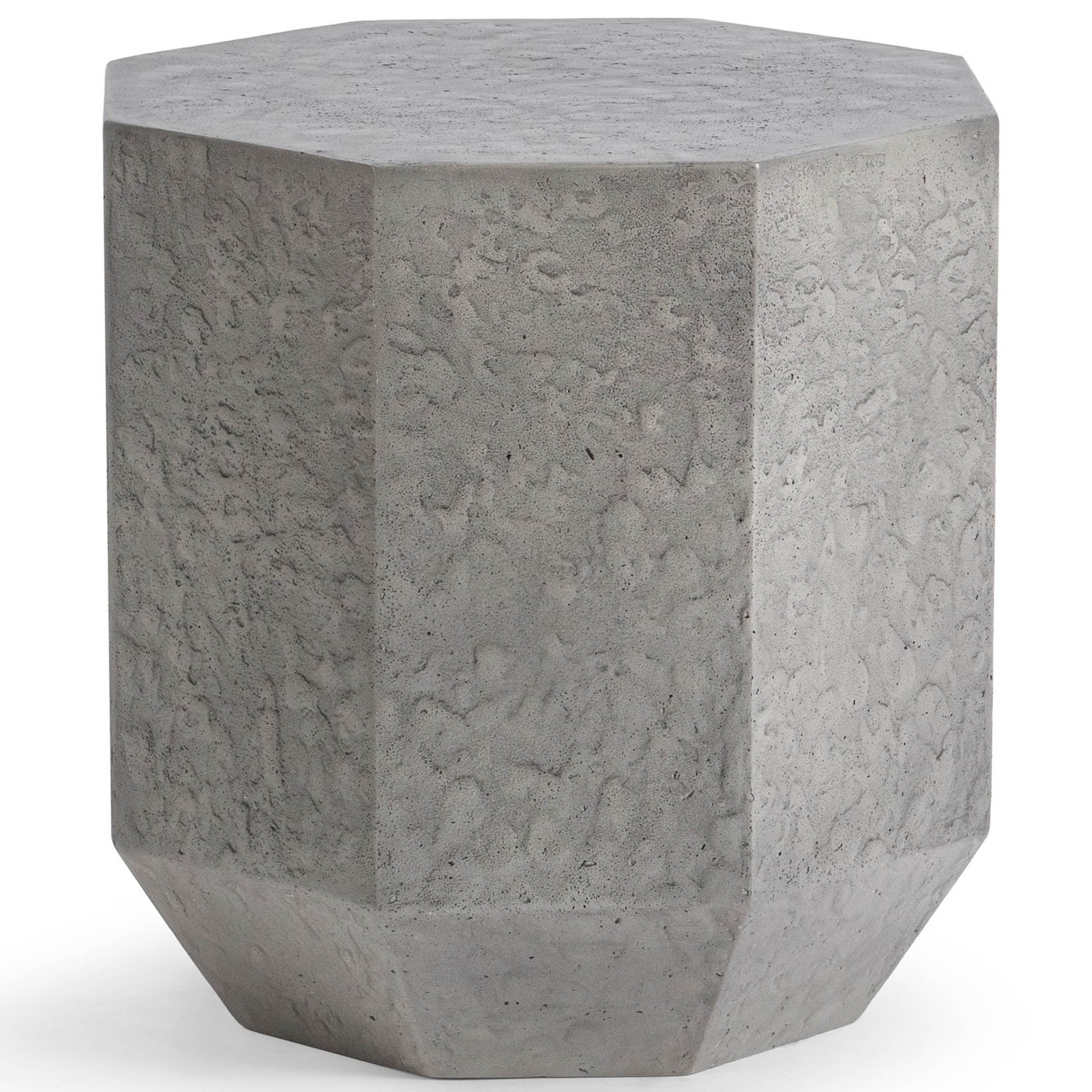 Morse Outdoor End Table, Dark Gray