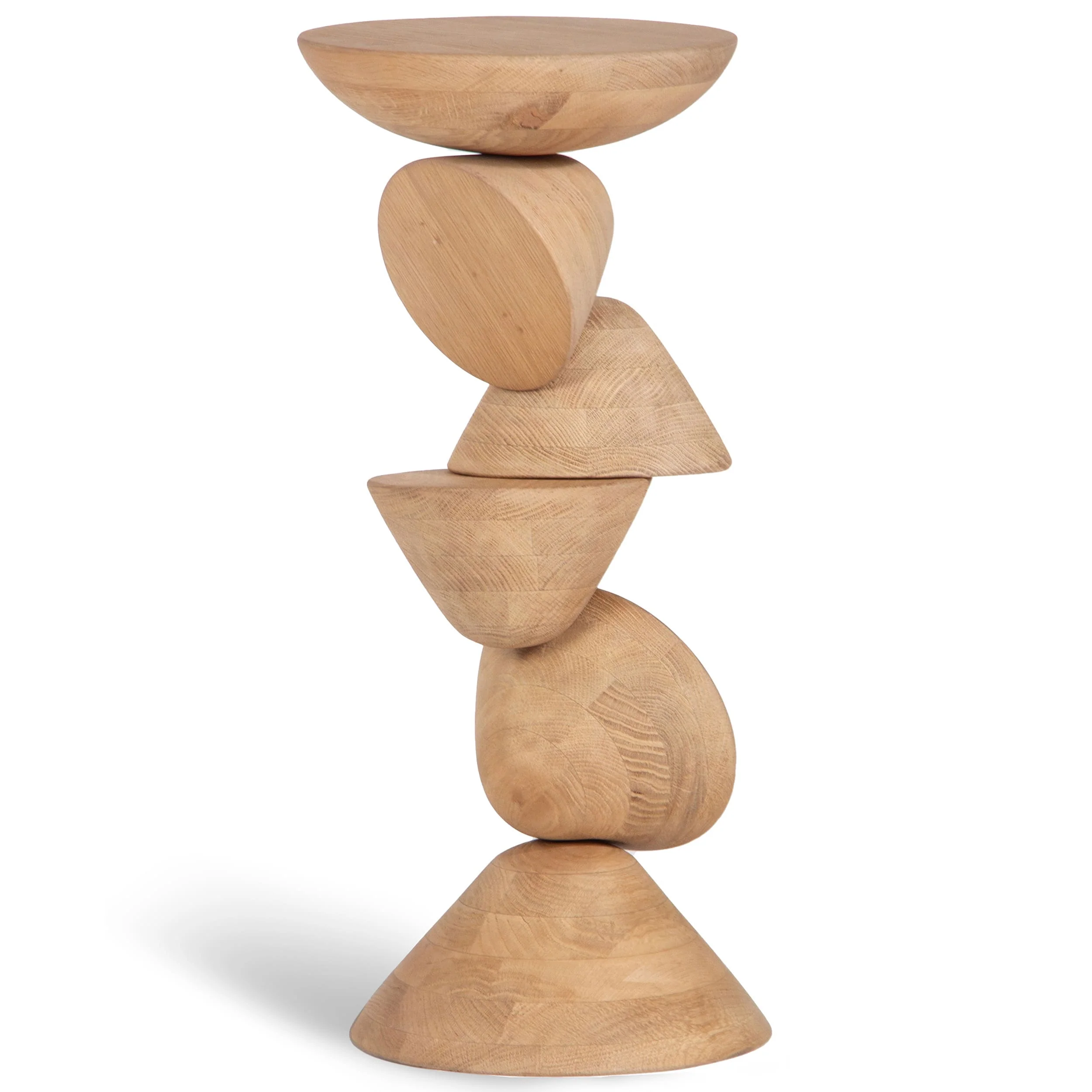 Mound Drink Table, Natural - Image 4